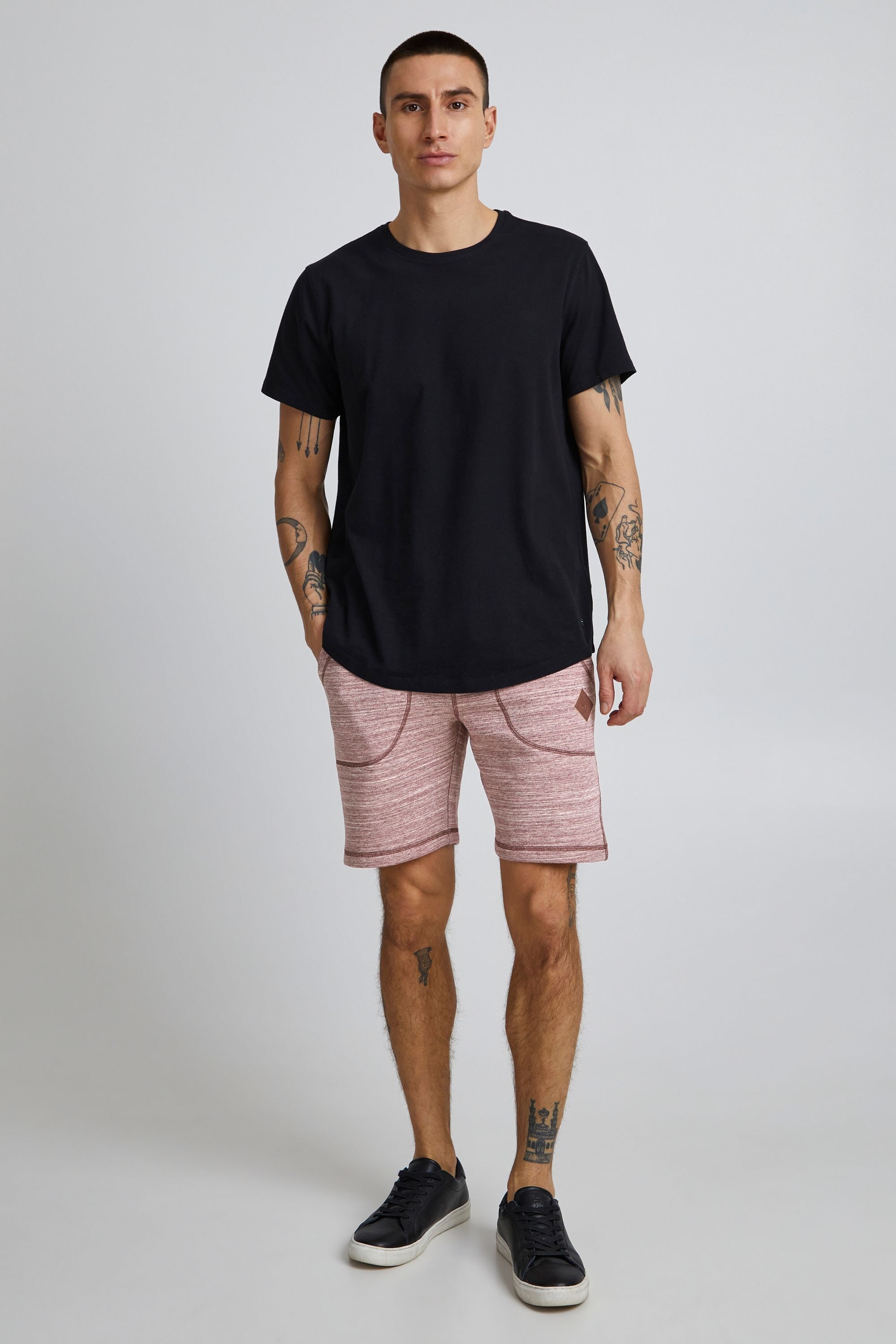 !solid SDAris Sweatshorts Rot XXL 2