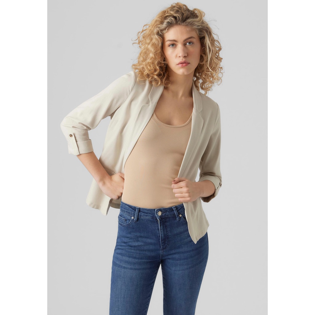 Vero Moda Kurzblazer »VMJESMILO 3/4 LOOSE BLAZER WVN GA NOOS«