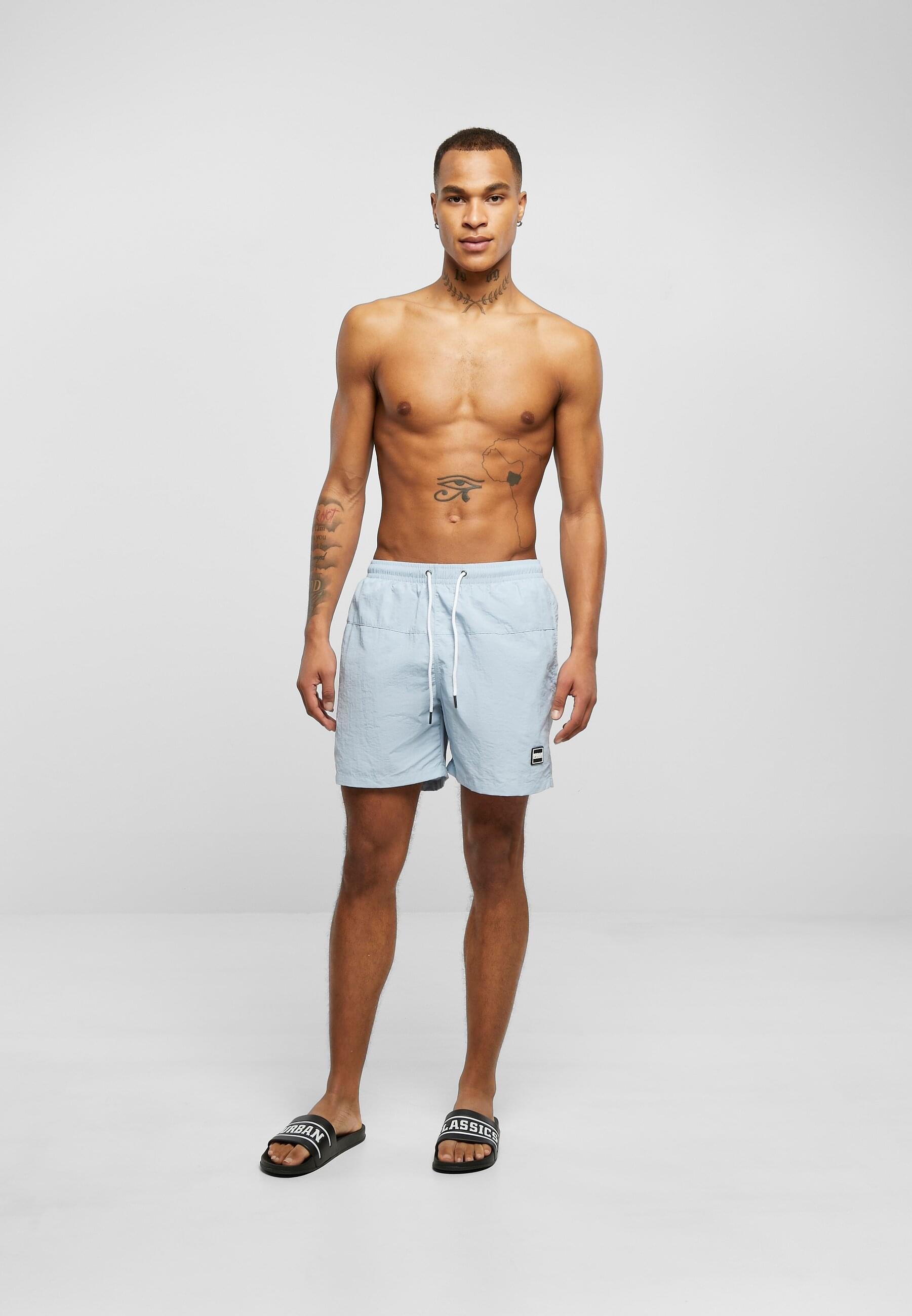 URBAN CLASSICS Badeshorts »Urban Classics Herren Block Swim Shorts«