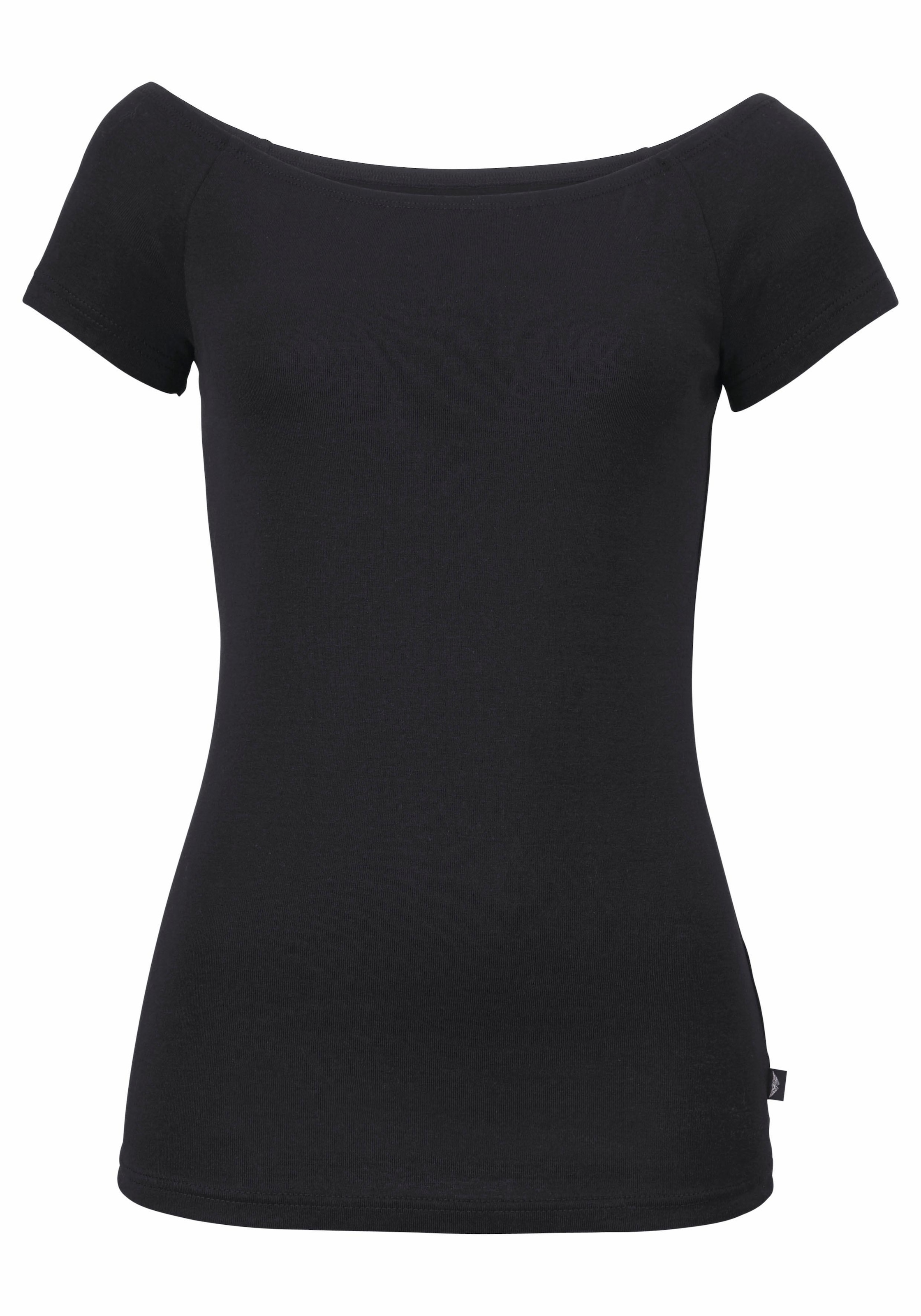 Arizona Carmenshirt »Off-Shoulder«, variabel tragbar online kaufen | BAUR