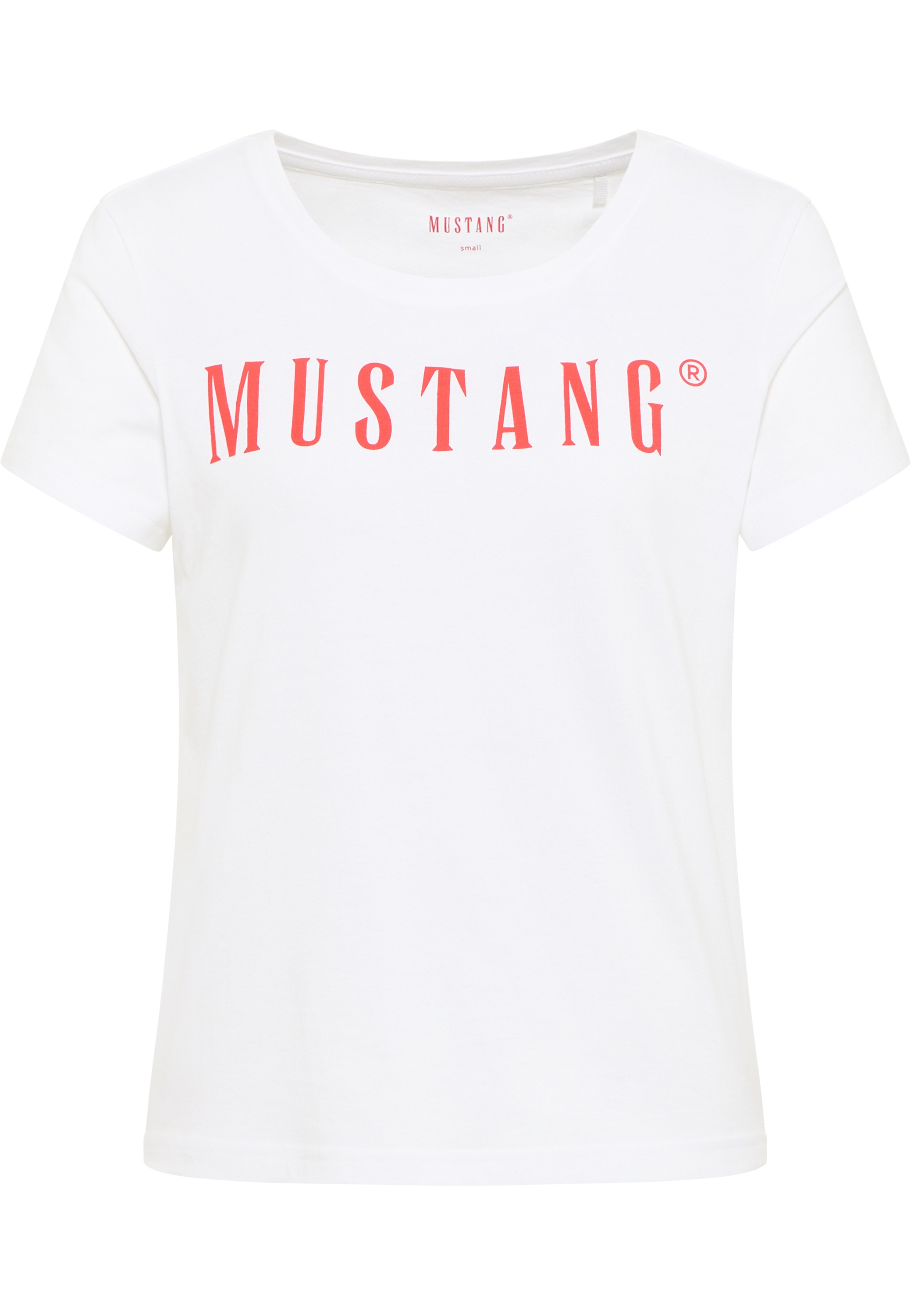 MUSTANG Kurzarmshirt "Damen Style Alma" günstig online kaufen