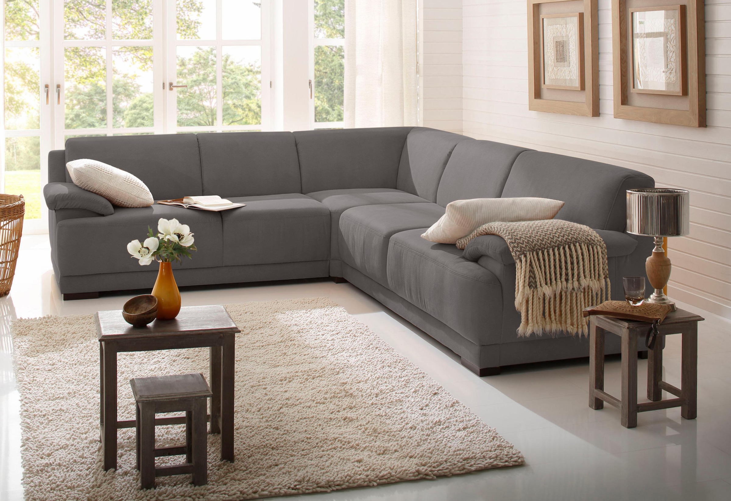 Home affaire Ecksofa »Telos L-Form« su Boxspring-Fe...