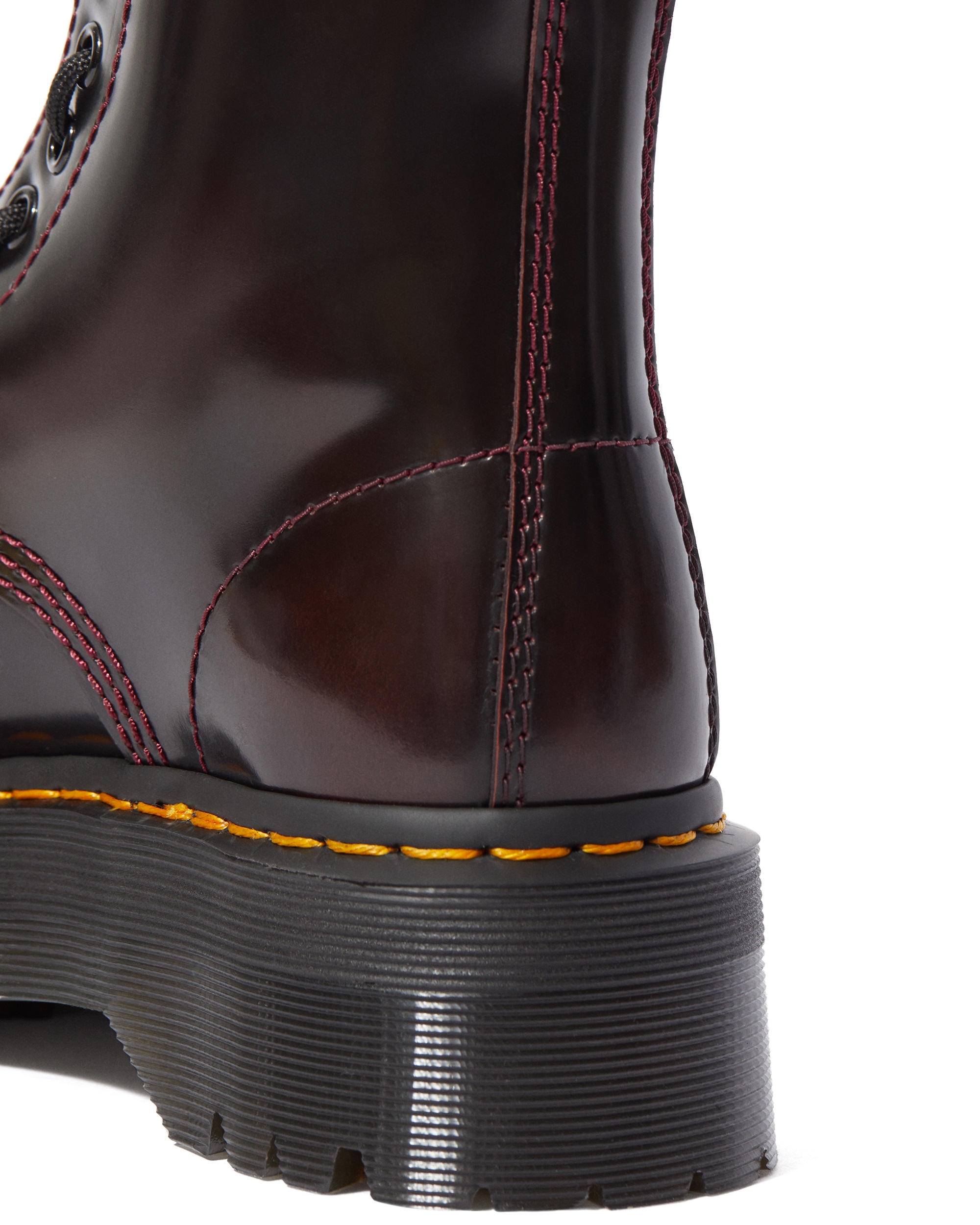 DR. MARTENS Schnürboots »Sinclair Gemilltes Nappaleder Plateaustiefel«  Plateauboots, Chunky Boot mit Front-Reißverschluss