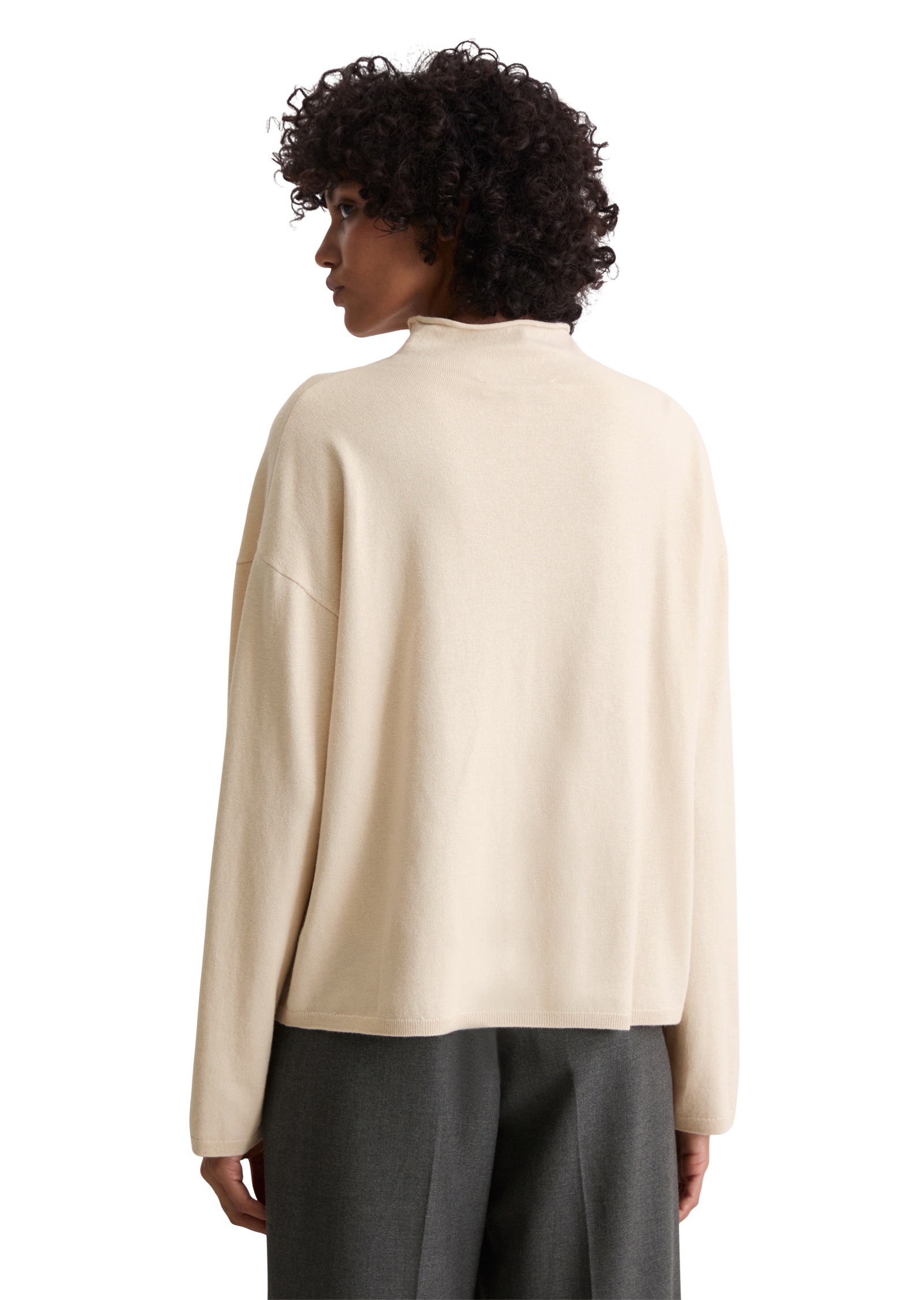 Marc O'Polo Strickpullover »aus softem Schurwolle-Mix«