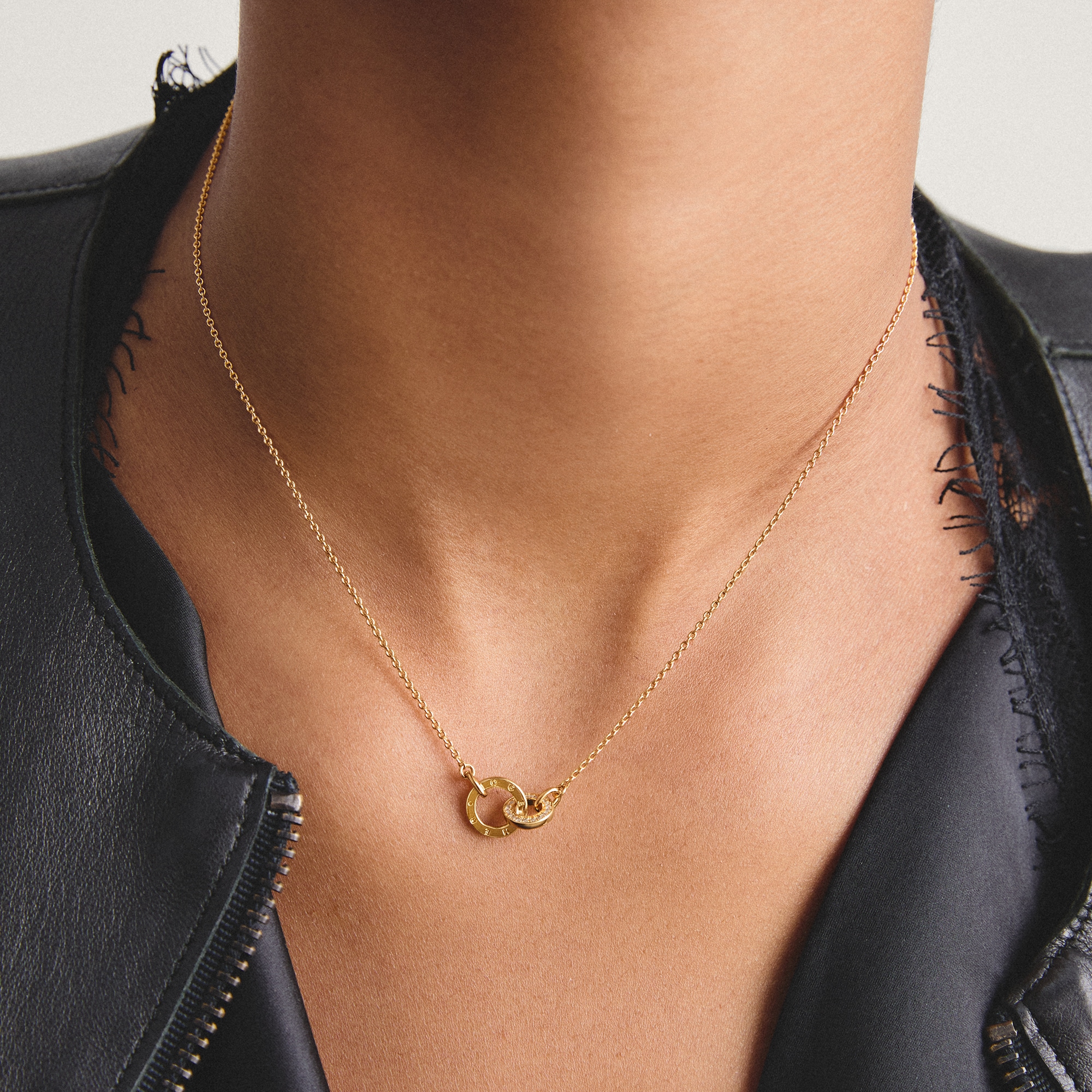 THOMAS SABO Kette mit Anhänger »Together Kette mit Zirkonia« mit Zirkonia (synth.)