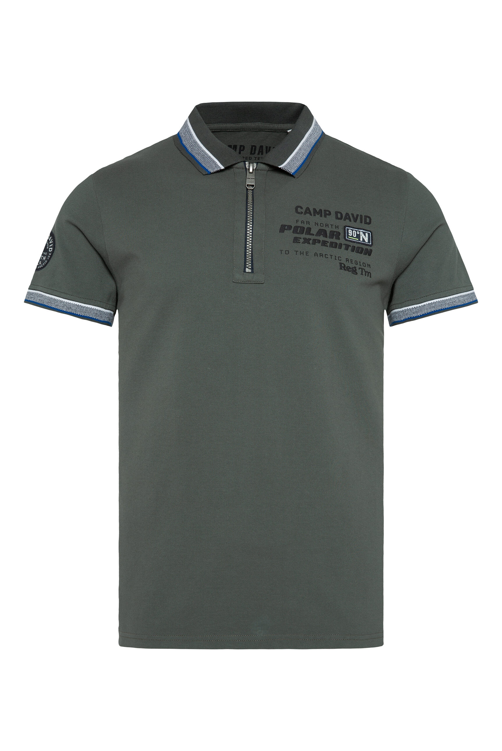 CAMP DAVID Poloshirt, aus Baumwolle