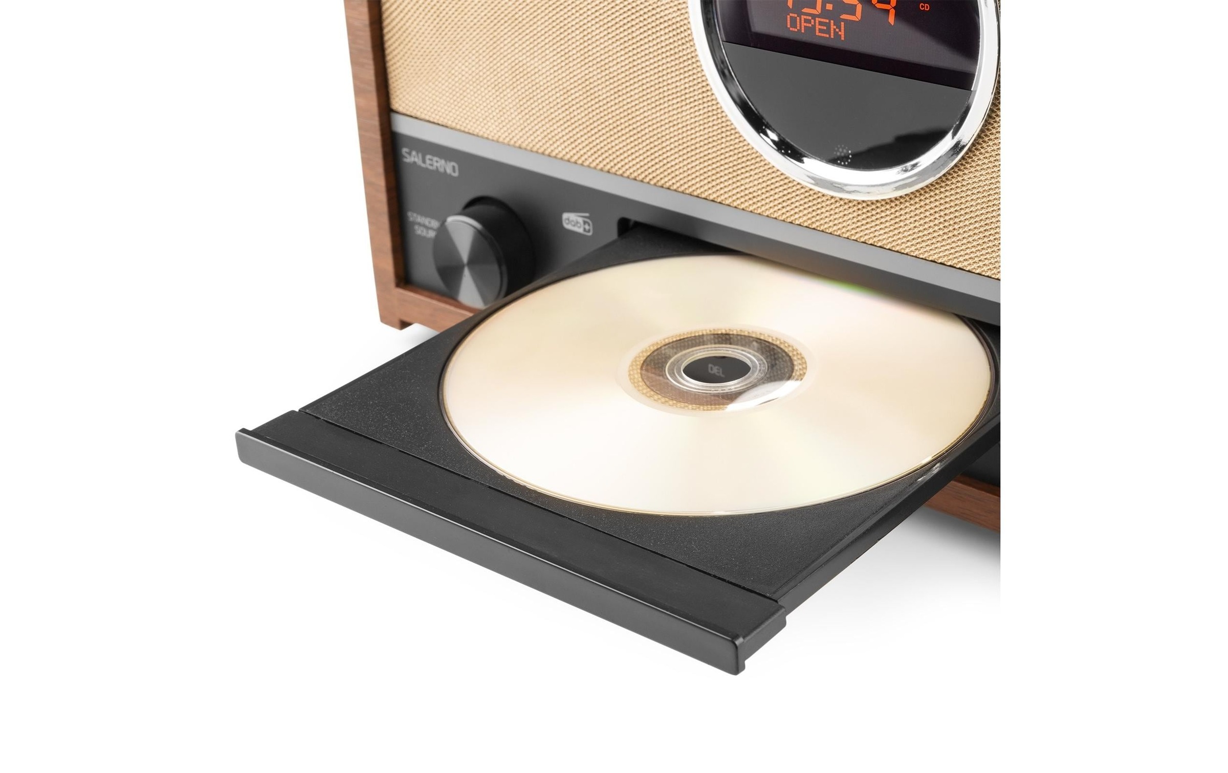 AUDIZIO CD-Radiorecorder »Salerno Braun« ( 50 W)