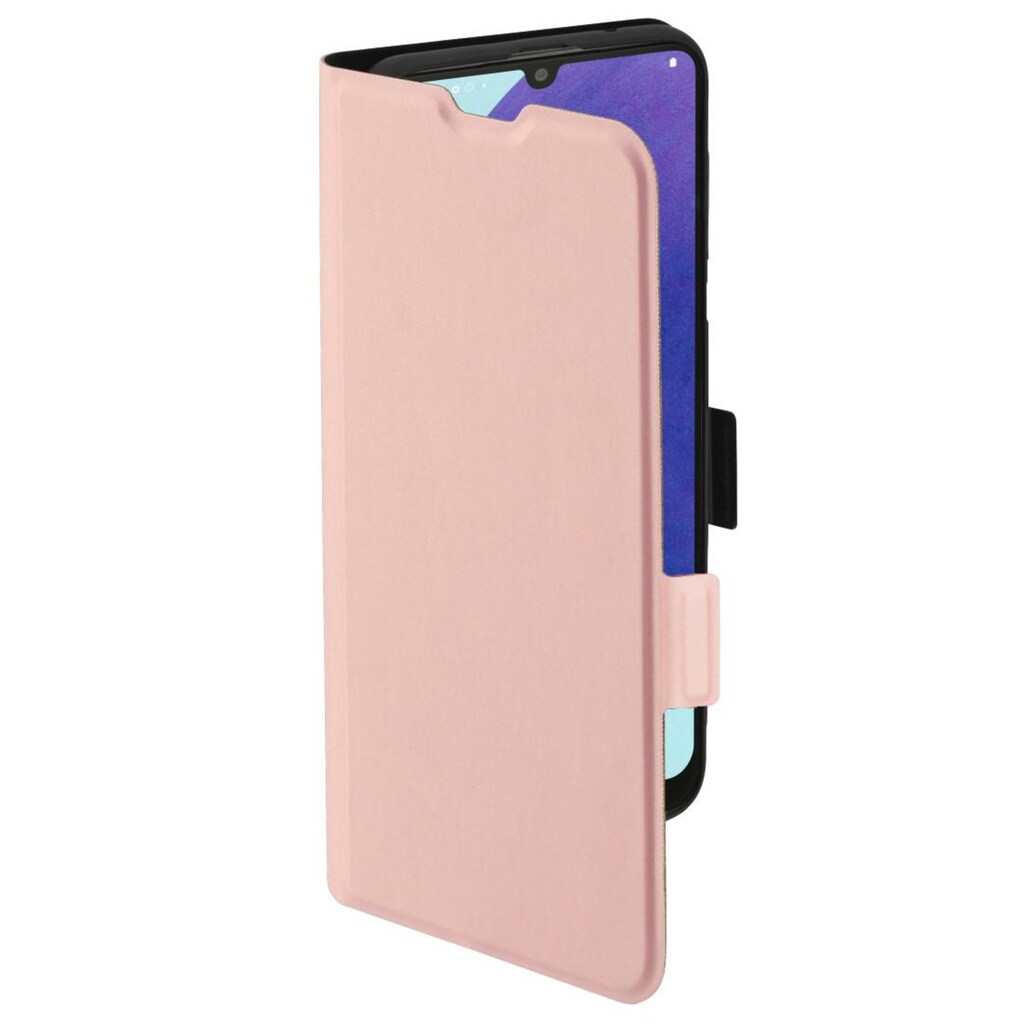 Hama Smartphone-Hülle »Booklet "Single2.0" für Samsung Galaxy A22 4G, Rosa«