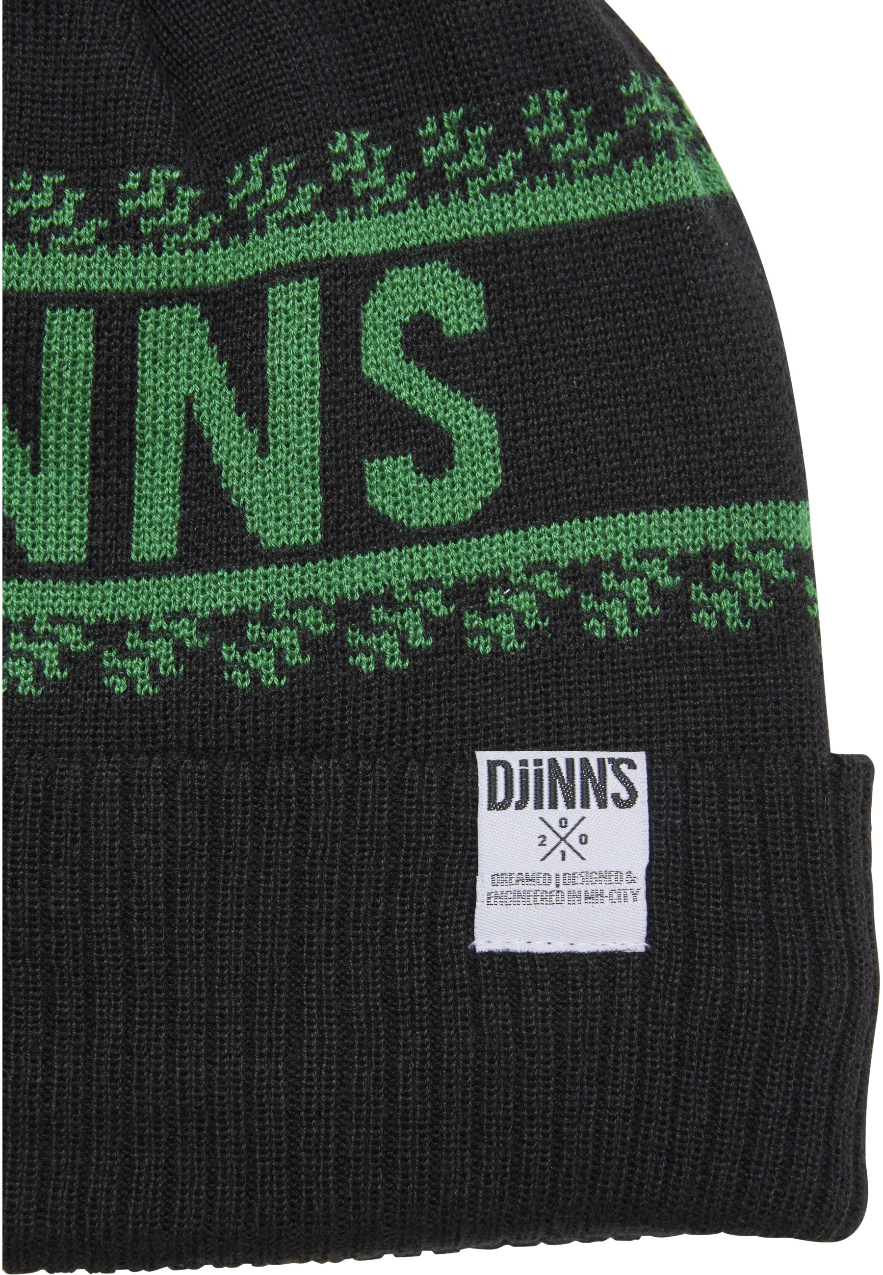 Djinns Beanie »Djinns Djinns Bubble Beanie Winter Jacquard« 1 Stk.