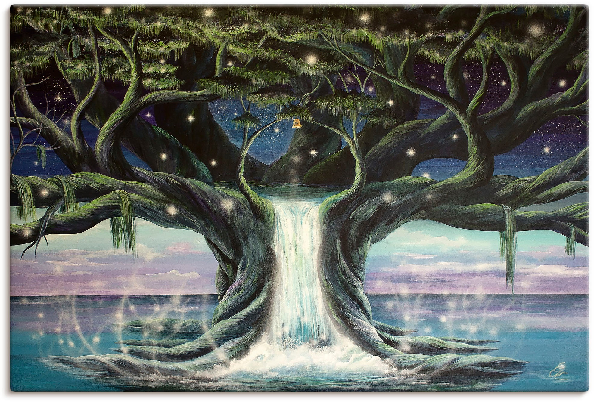 Artland "Der Baum der Seelen" Landschaften 1 Stk. tlg. als Leinwandbild, Po günstig online kaufen