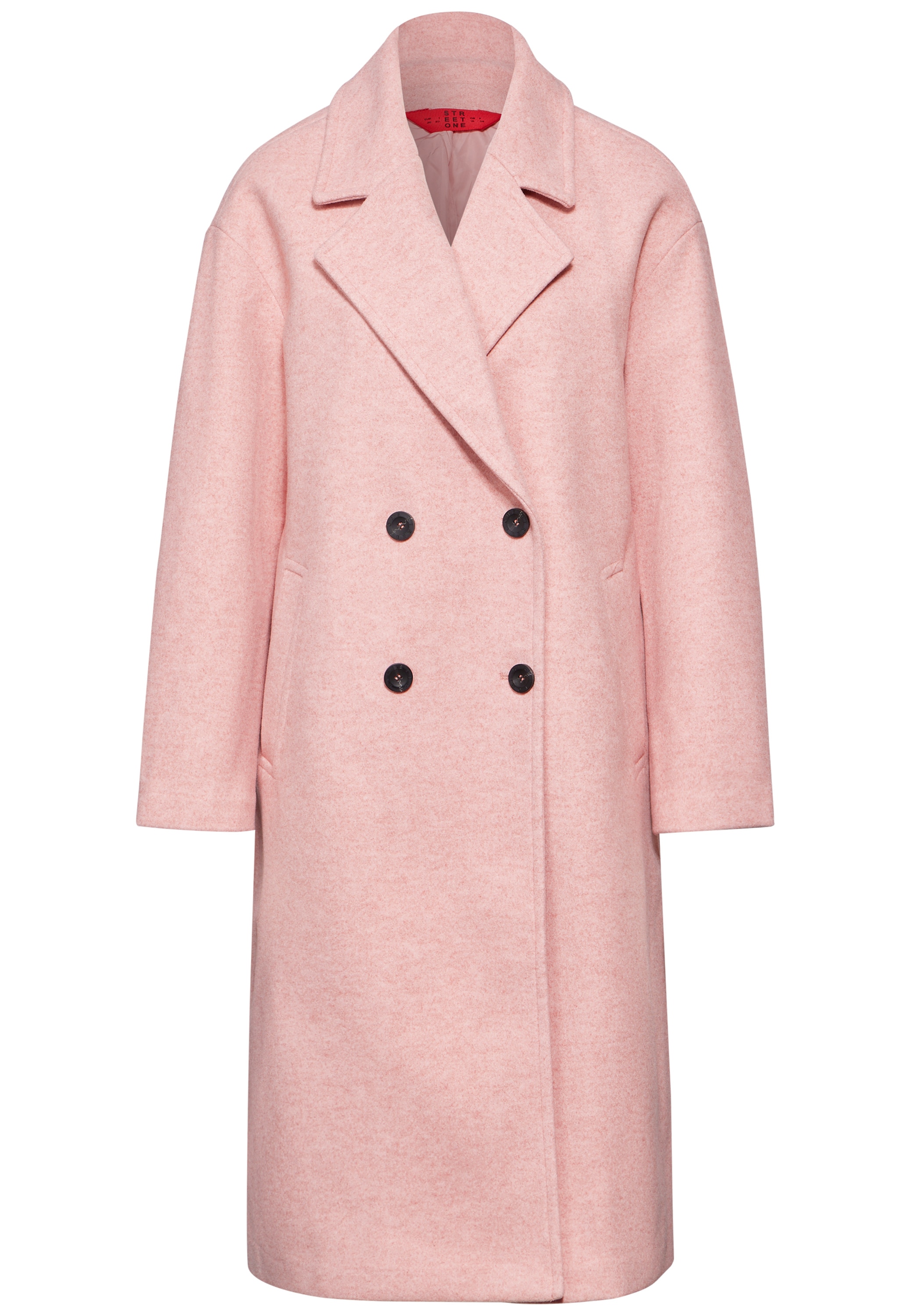 STREET ONE Trenchcoat, in Woll-Optik