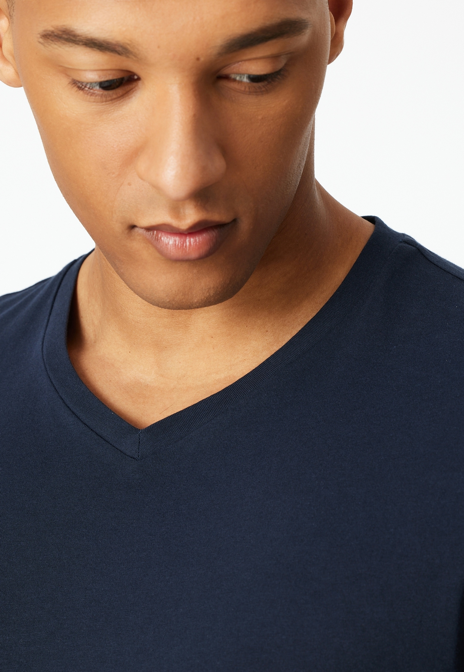 Schiesser Schlafanzug »Casual Essentials« 2 Stk. tlg., mit bequemen Bündchen