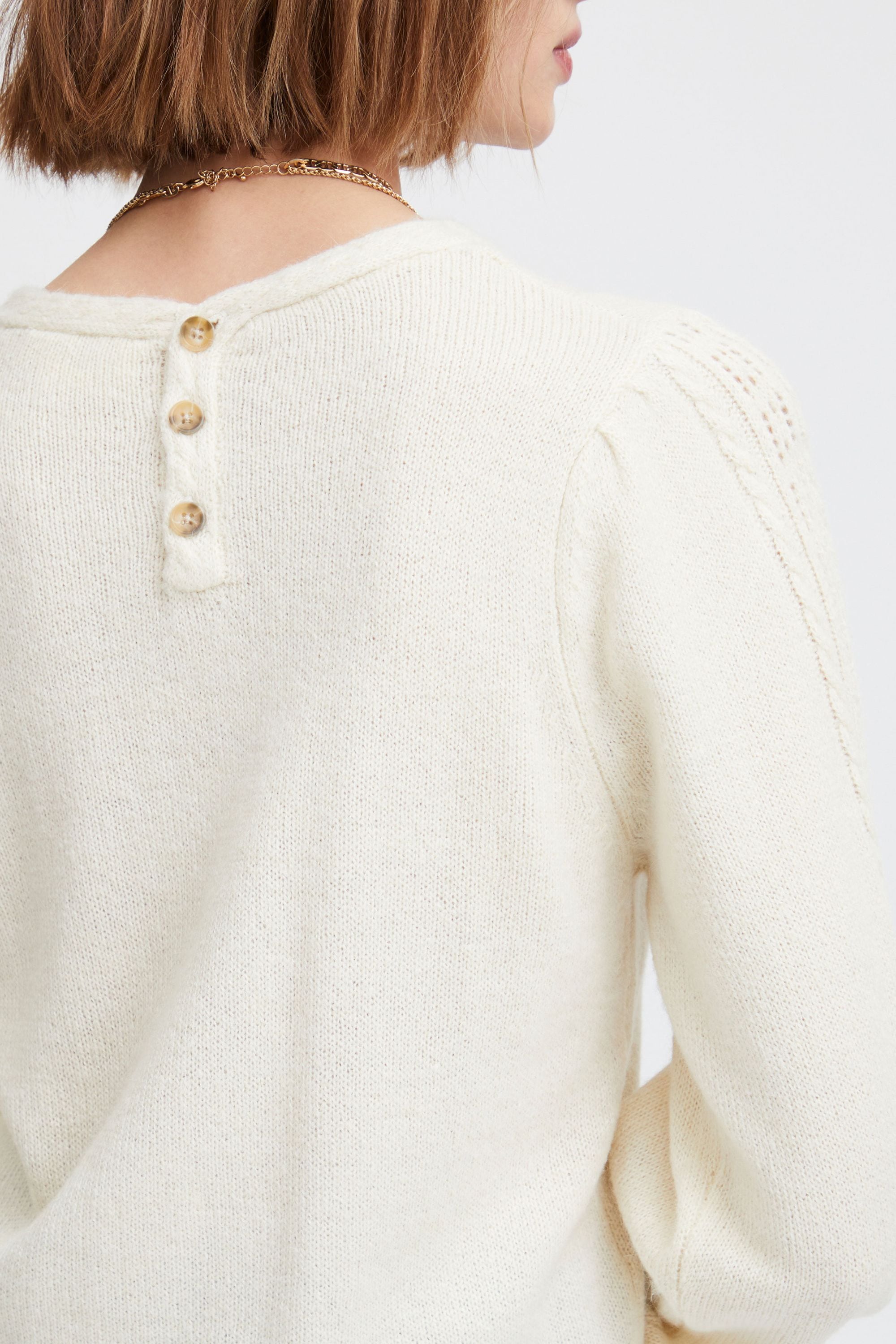 ATELIER RÊVE Strickfleece-Pullover »Strickpullover IRChiba«