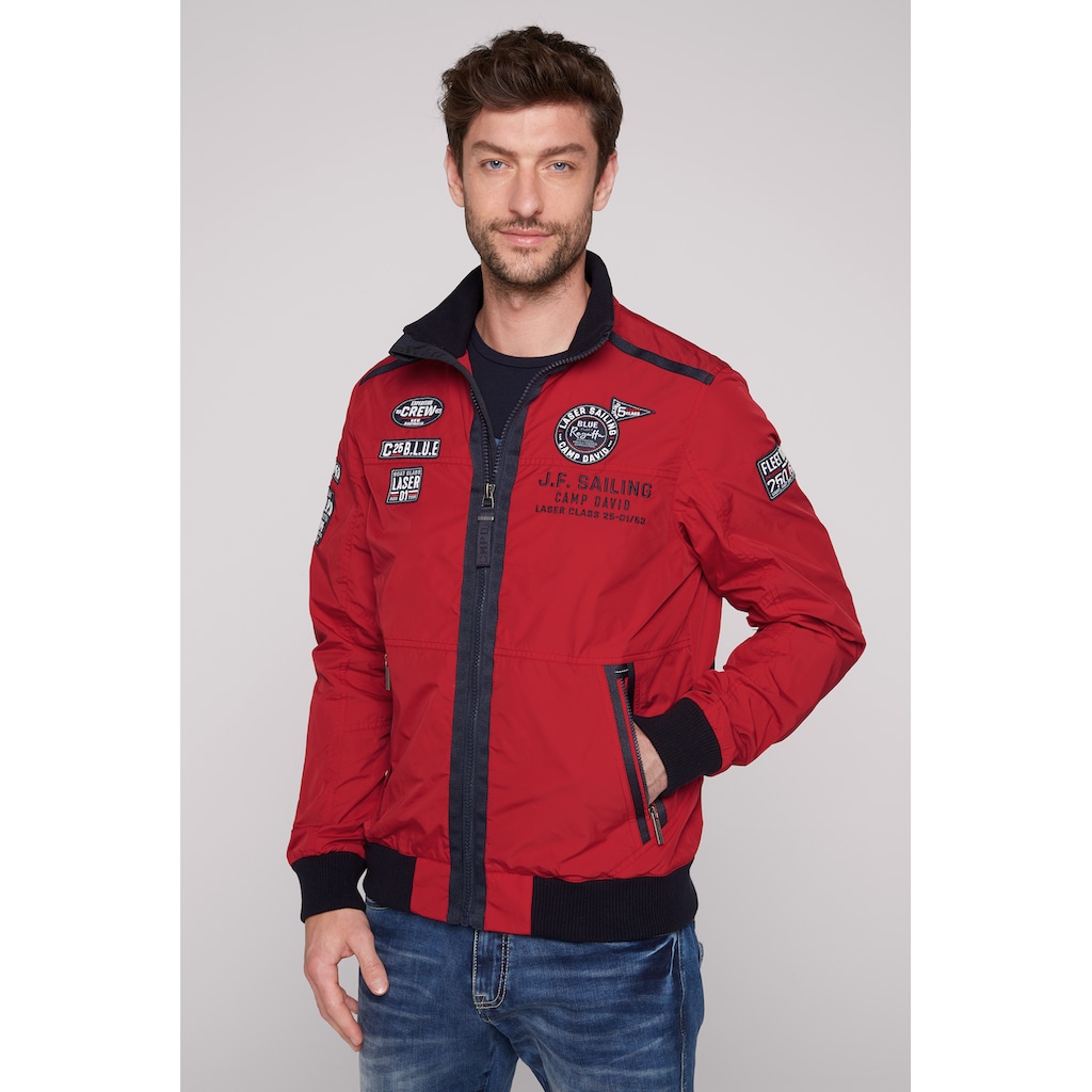 CAMP DAVID Outdoorjacke, ohne Kapuze