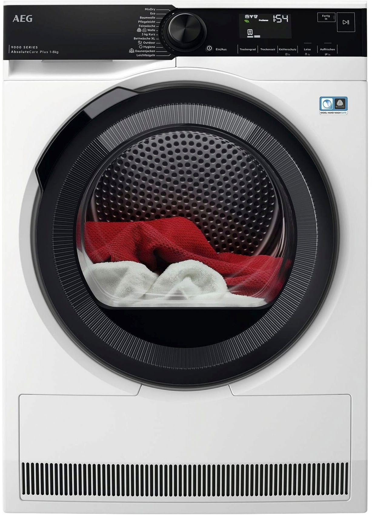 AEG Wärmepumpentrockner "TR9M75680" 9000 3D-Scan: Daunenjacken so flauschig günstig online kaufen