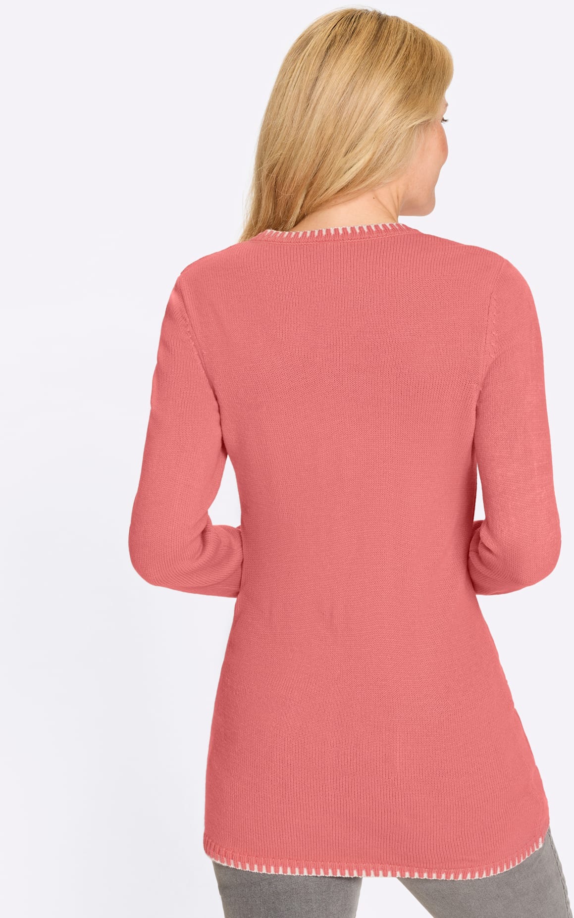 Classic Basics Longpullover "V-Pullover" günstig online kaufen