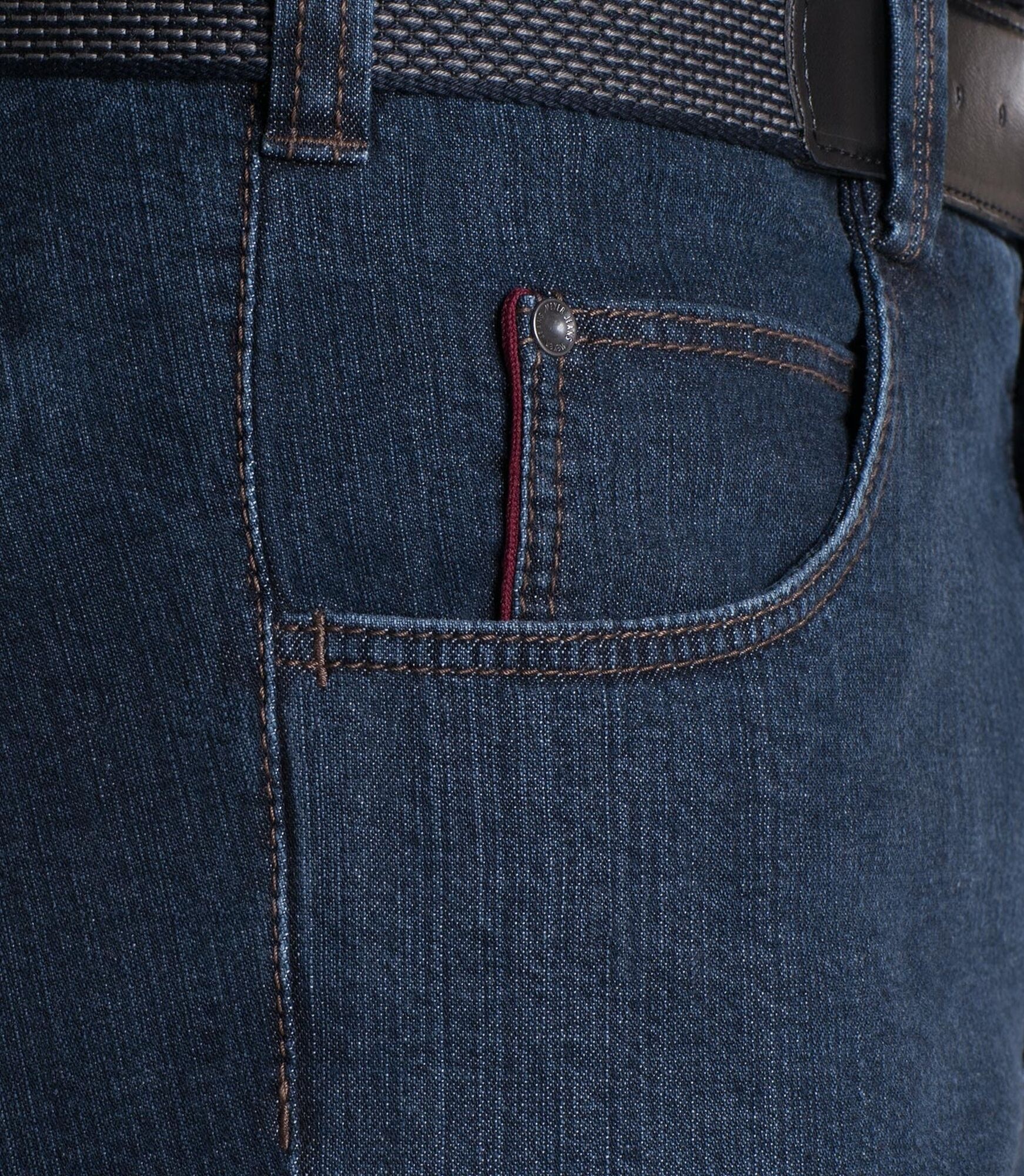 MEYER 5-Pocket-Jeans »Diego« mit Stretch-Dehnbund