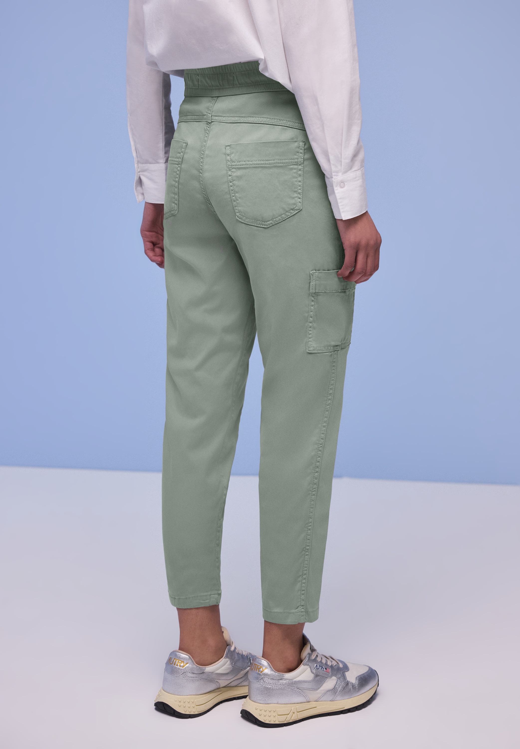 STREET ONE Jogger Pants "Style Bonny" mit Cargo-Taschen und Kordelzug günstig online kaufen