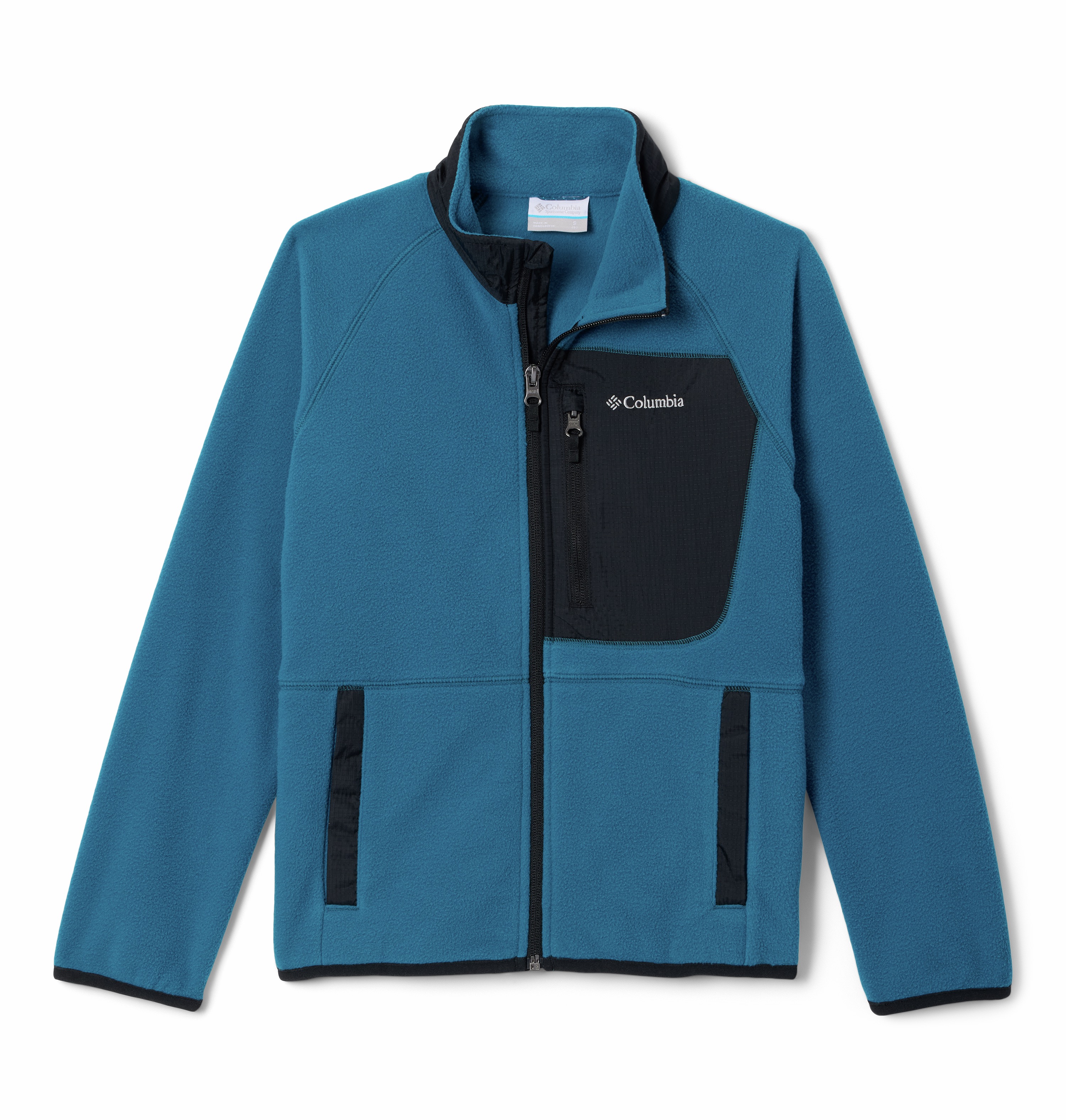Columbia Fleecejacke "Fast Trek V Full Zip" mit durchgehendem Reißverschluss, atmungsaktiv, wasserabweisend