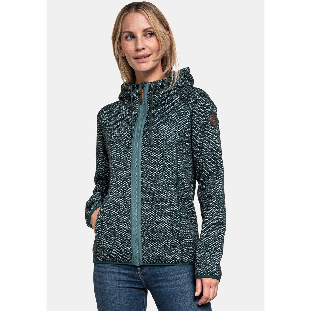 Schöffel Fleecejacke »Fleece Hoody Aberdeen2«, mit Kapuze