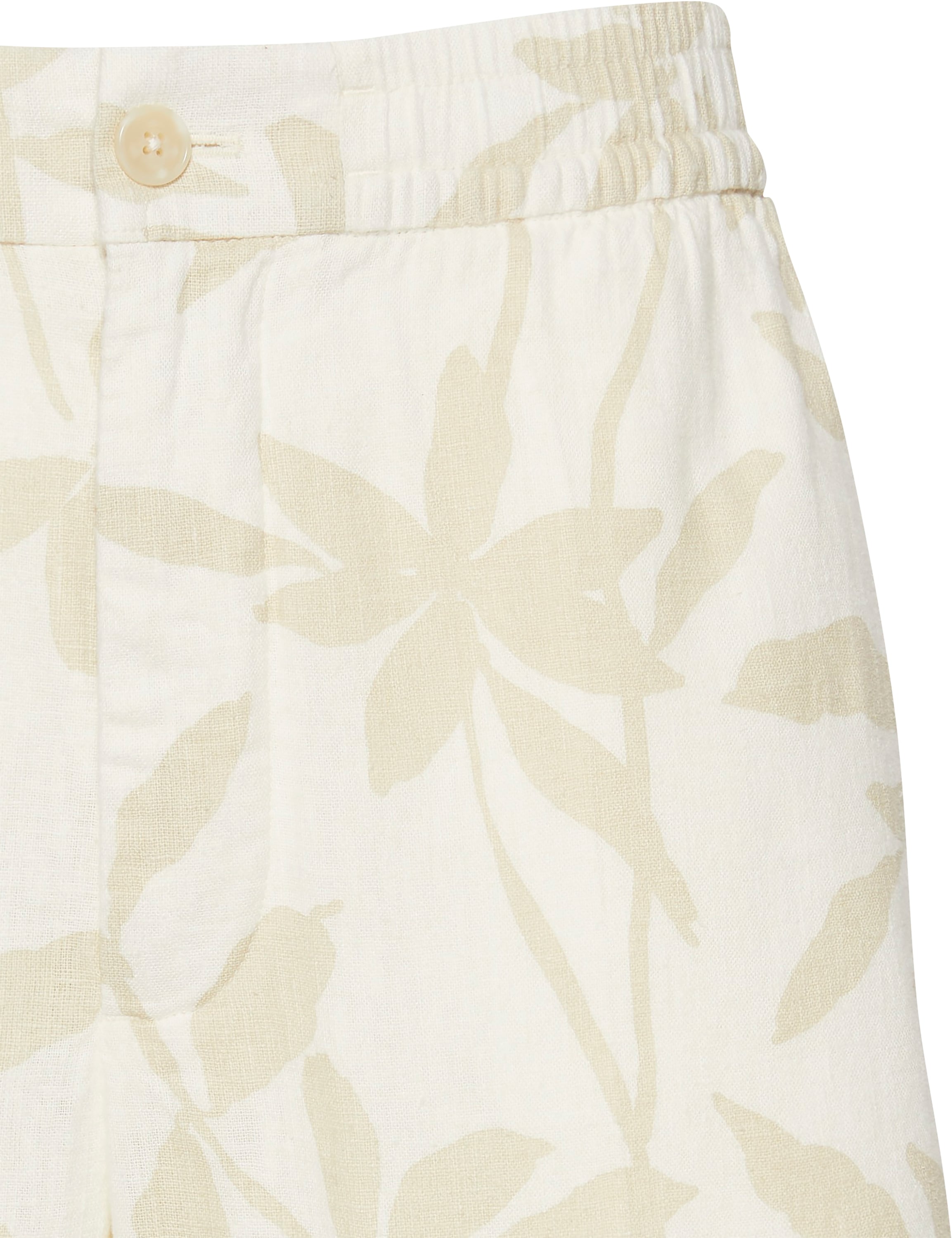 Calvin Klein Shorts »LINEN AOP PULL ON SHORT«, Mit elastischem Bund