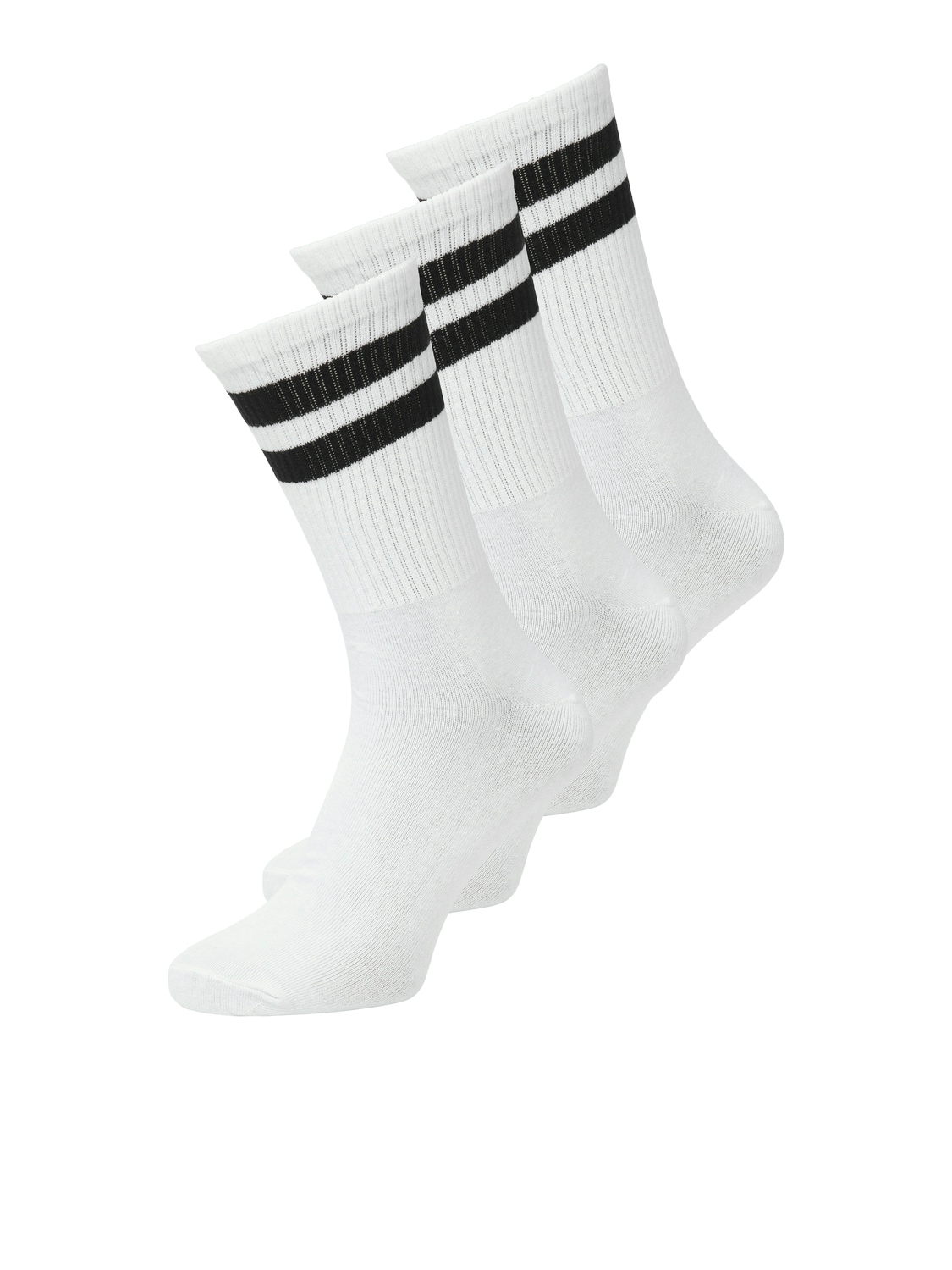 Jack & Jones Freizeitsocken "JACTRAVIS TENNIS SOCK 3 PACK NOOS", (Packung, 3 Paar)