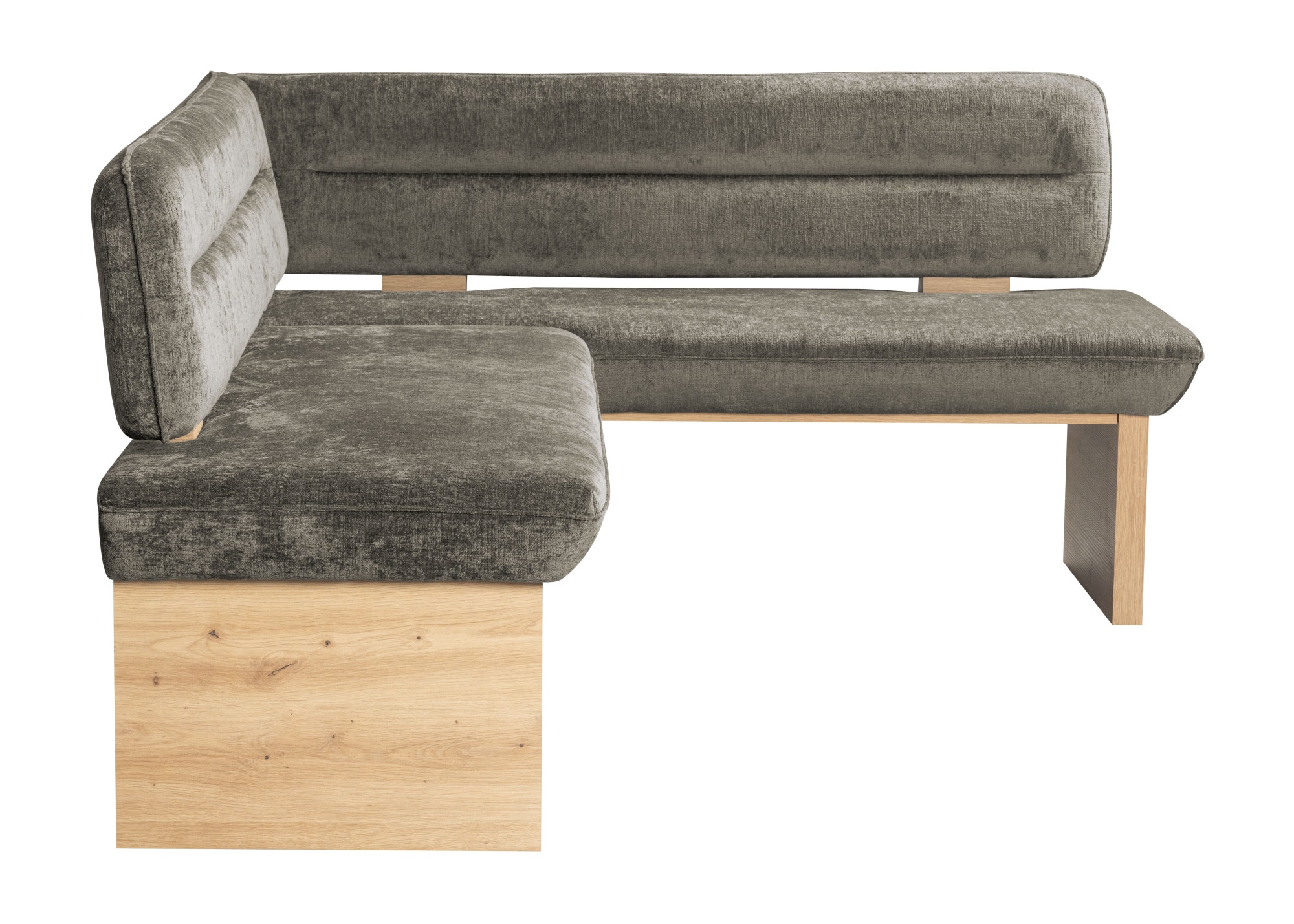 Home affaire Eckbankgruppe »Louise + Miles Essecke Sitzgruppe Eckbank Küchenbank«, (Set, 4 tlg., 4er), Sitzgruppe Esszimmer Stühle Tisch und Bank bequem gepolstert