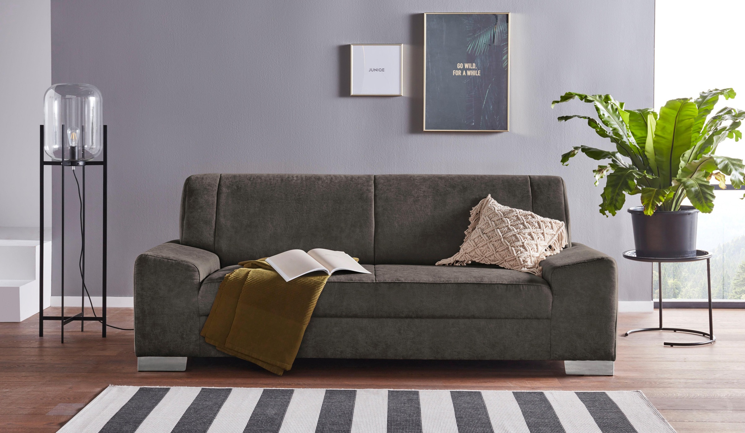 DOMO collection 2-Sitzer »Anzio«, Wahlweise mit Federkern