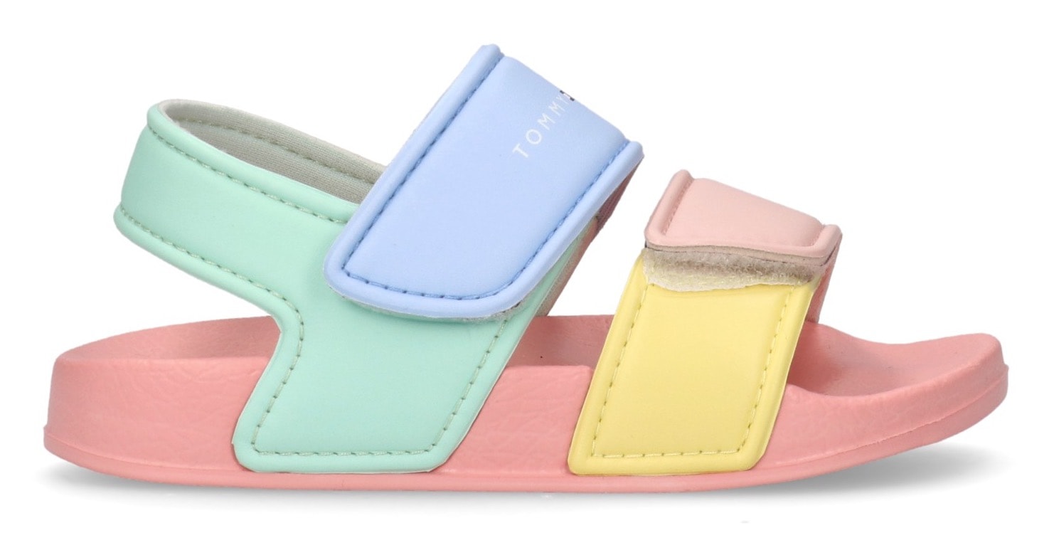Tommy Hilfiger Sandale, Badeschuh, Sandale, Wasserschuh mit Klettverschlüssen