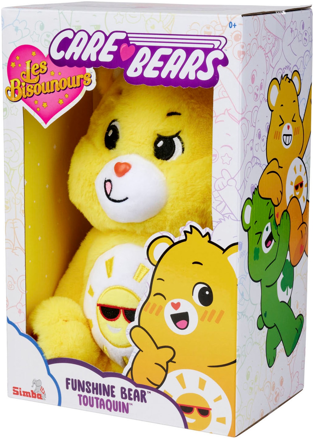 SIMBA Kuscheltier »Care Bears Sonnenscheinbärchi, 35 cm«
