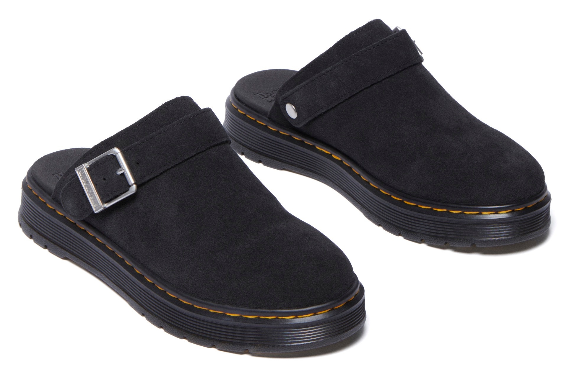 Thumbnail - DR. MARTENS Sabot "Brookline BRONX SUEDE" Clog, Hausschuh, Slides mit Plateausohle