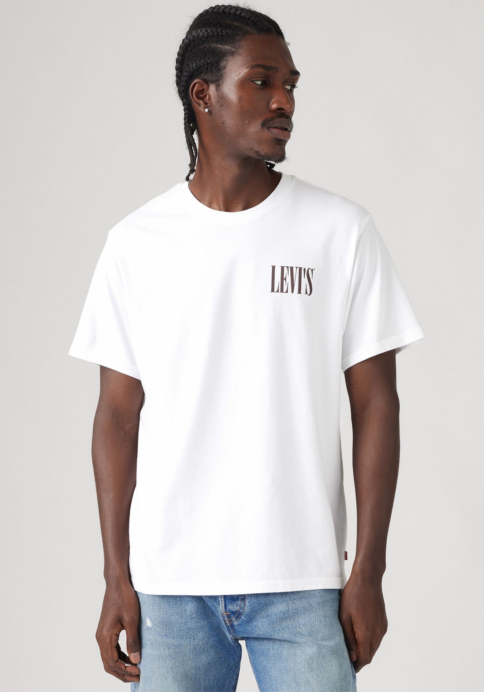 Levis "RELAXED FIT TEE" mit Logoschriftzug günstig online kaufen