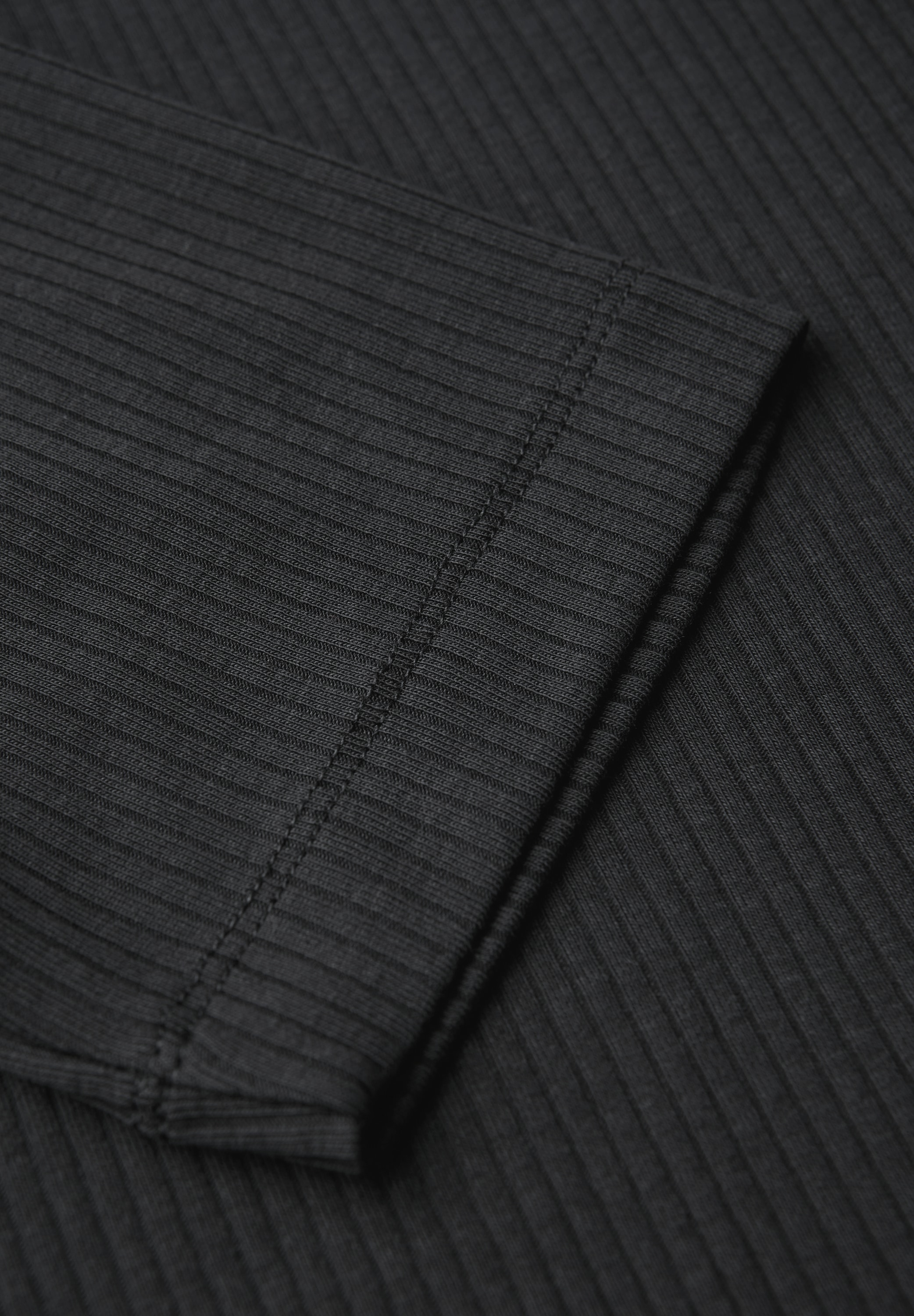 STREET ONE T-Shirt, aus Baumwolle mit Stretchante