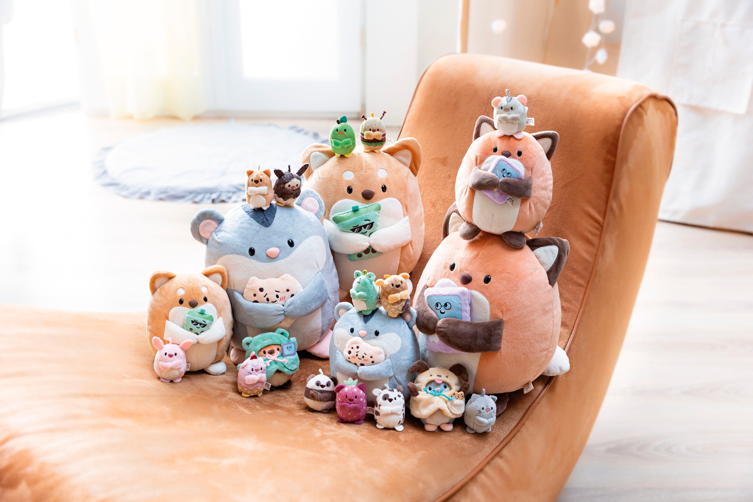 Nici Kuscheltier »mymochi, Hund Hiro 27 cm mit Bubble Tea«