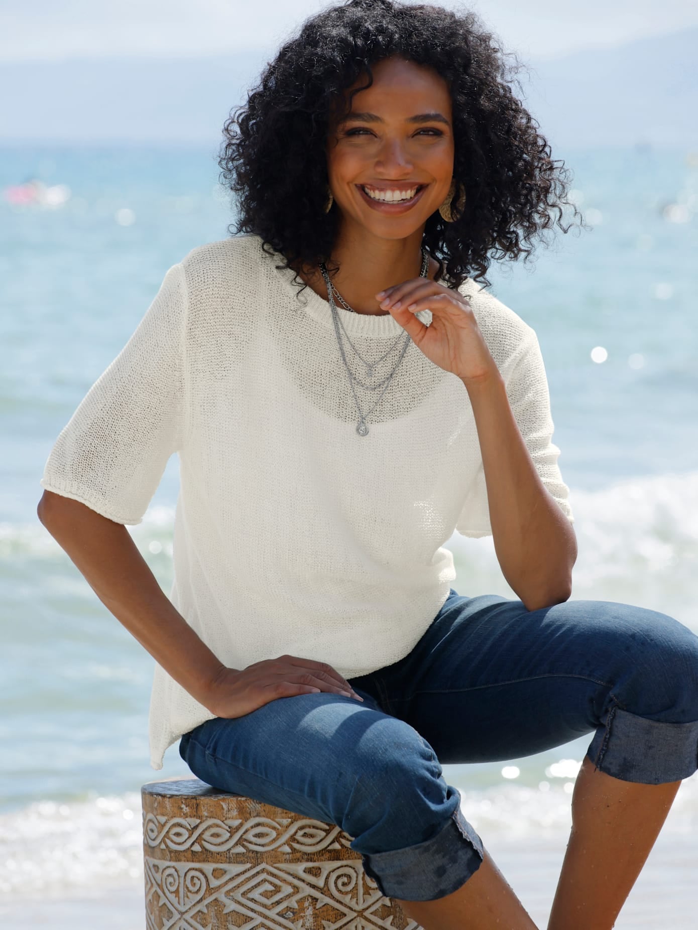 heine Rundhalspullover "Pullover" günstig online kaufen