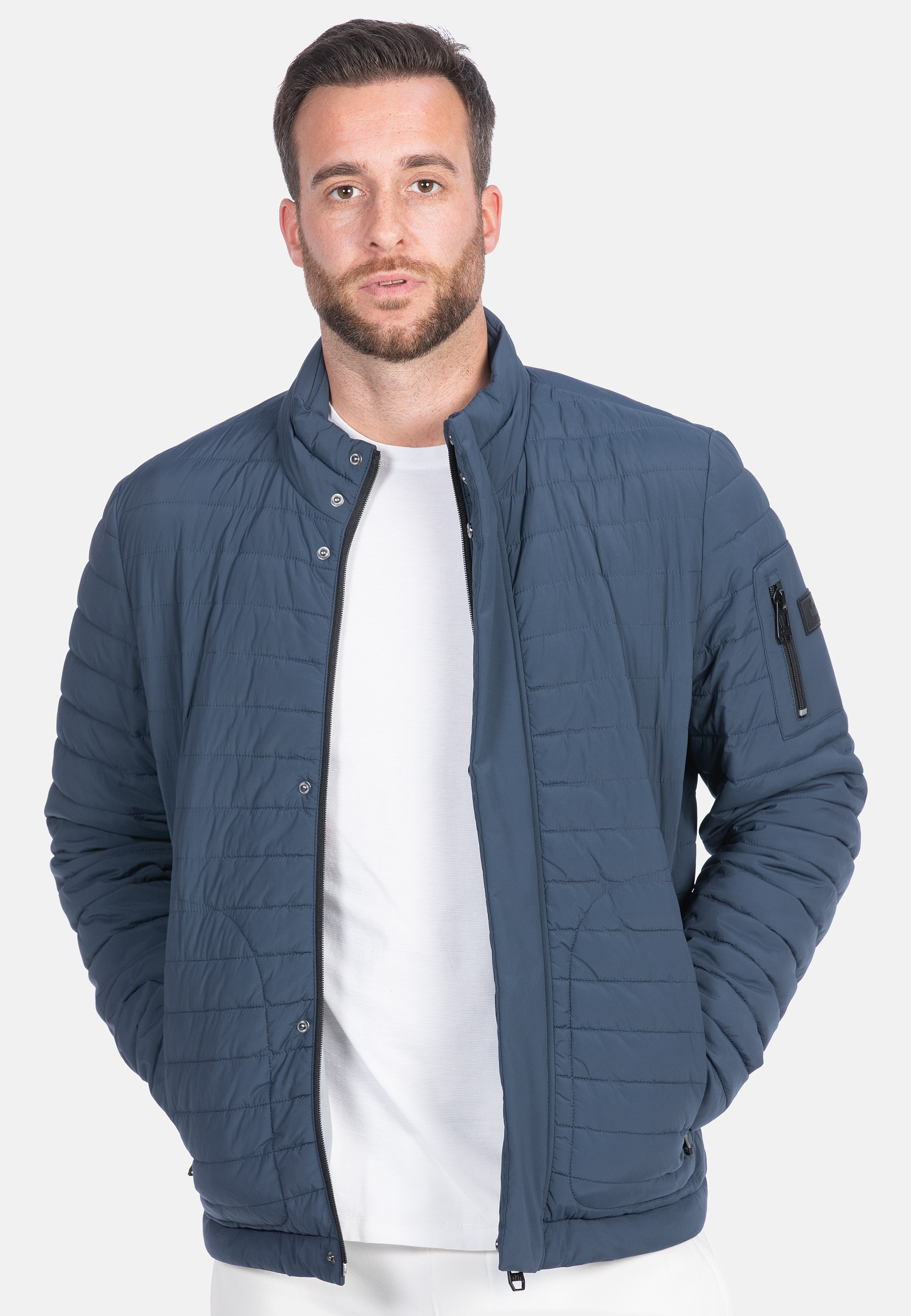 New Canadian Steppjacke su praktischer Armtasche