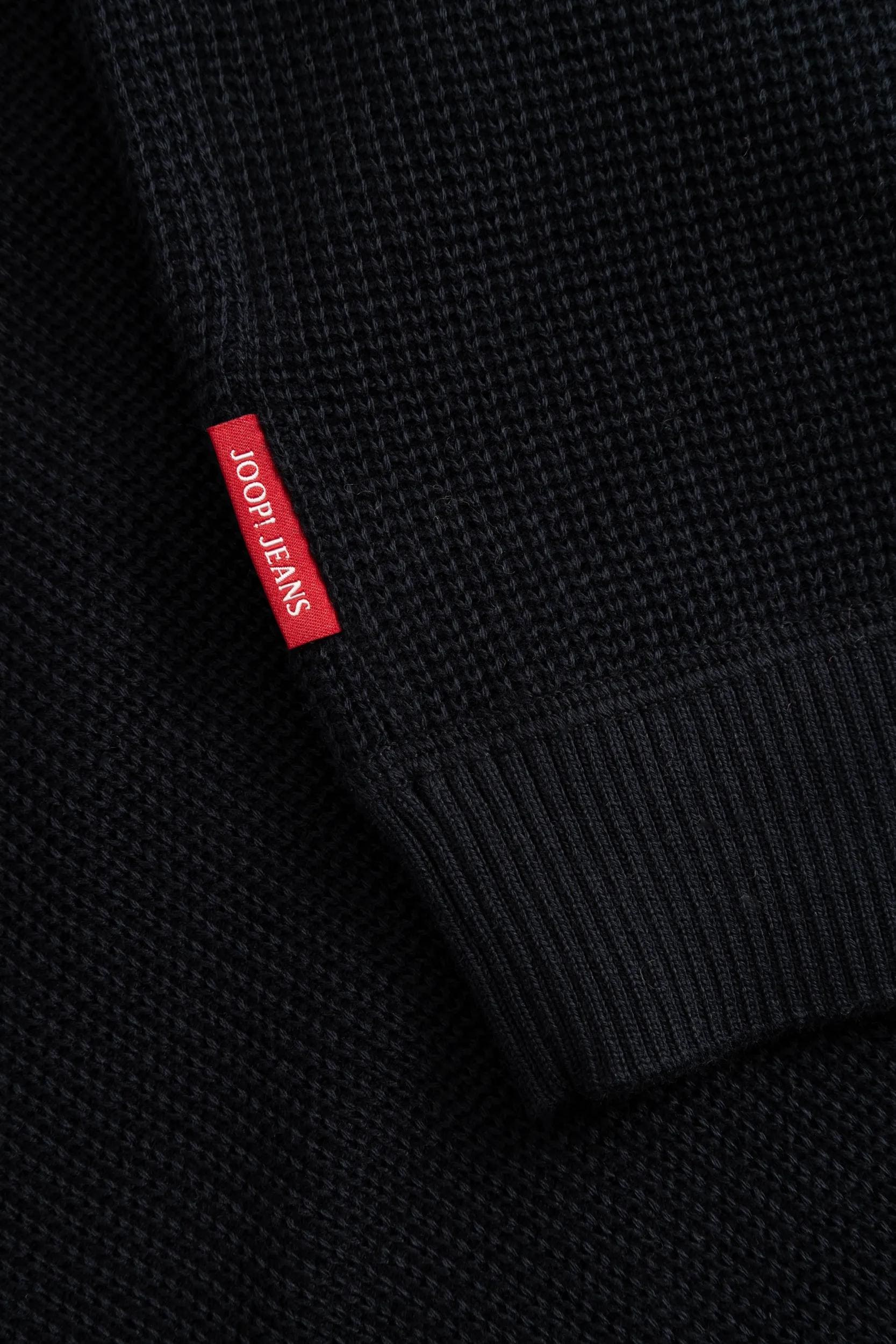 Joop Jeans Strickpullover »Peosius« Regular fit mit Rundhalsausschnitt, Wollmischung