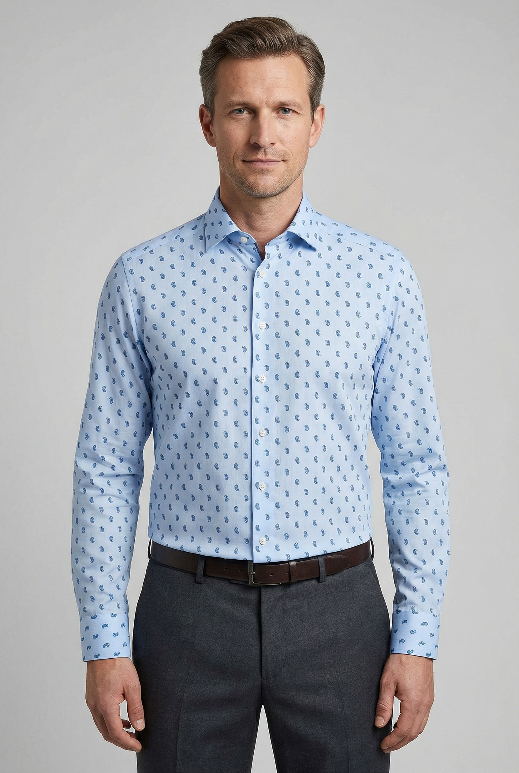OLYMP Langarmhemd Businesshemd, comfort fit, New-Kentkragen