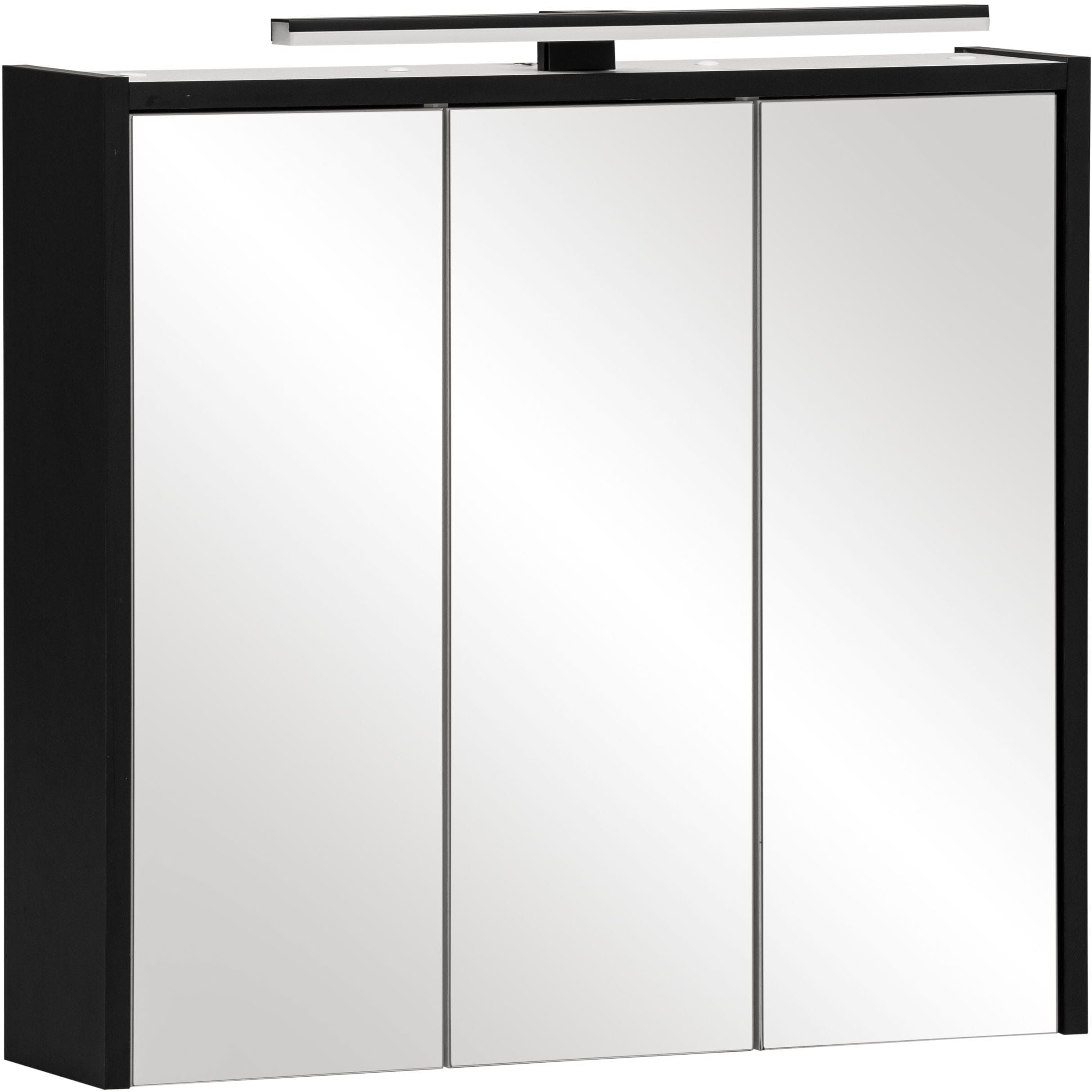 Schildmeyer Badezimmerspiegelschrank "Emmik, Spiegelschrank, Made in Germany, B: 65 cm" Solide Verarbeitung - Dieses Produkt ist in Deutschland gefertigt
