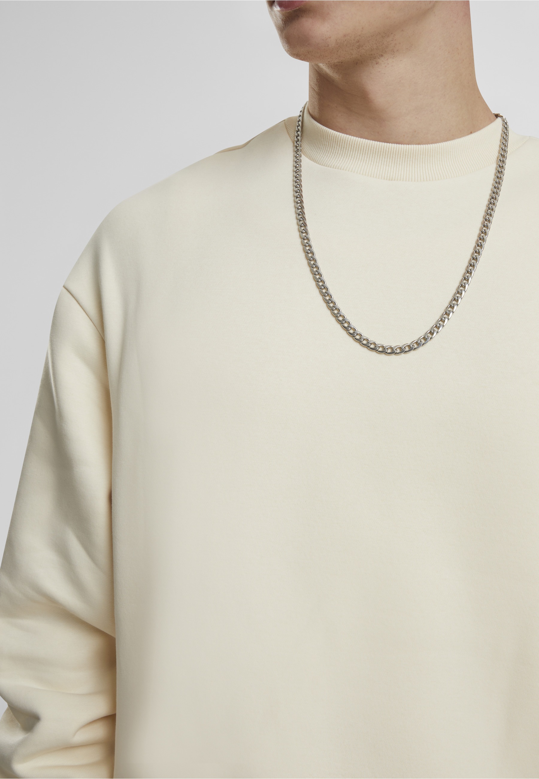 URBAN CLASSICS Sweater »Urban Classics Fluffy Crewneck«, 1 Stk.
