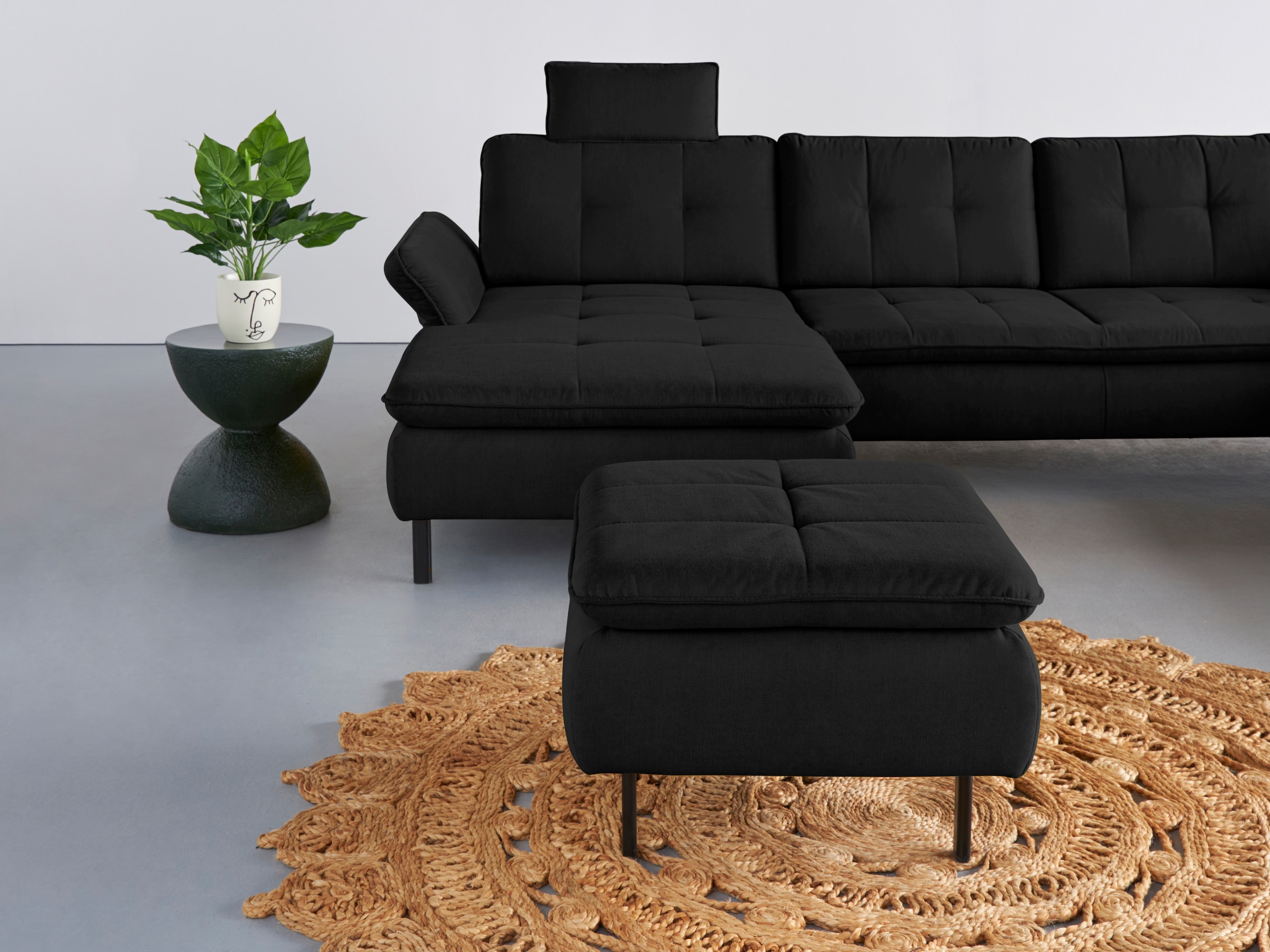 Home affaire Polsterhocker "Birkholm" passend zur Serie "Birkholm", B/T/H: günstig online kaufen