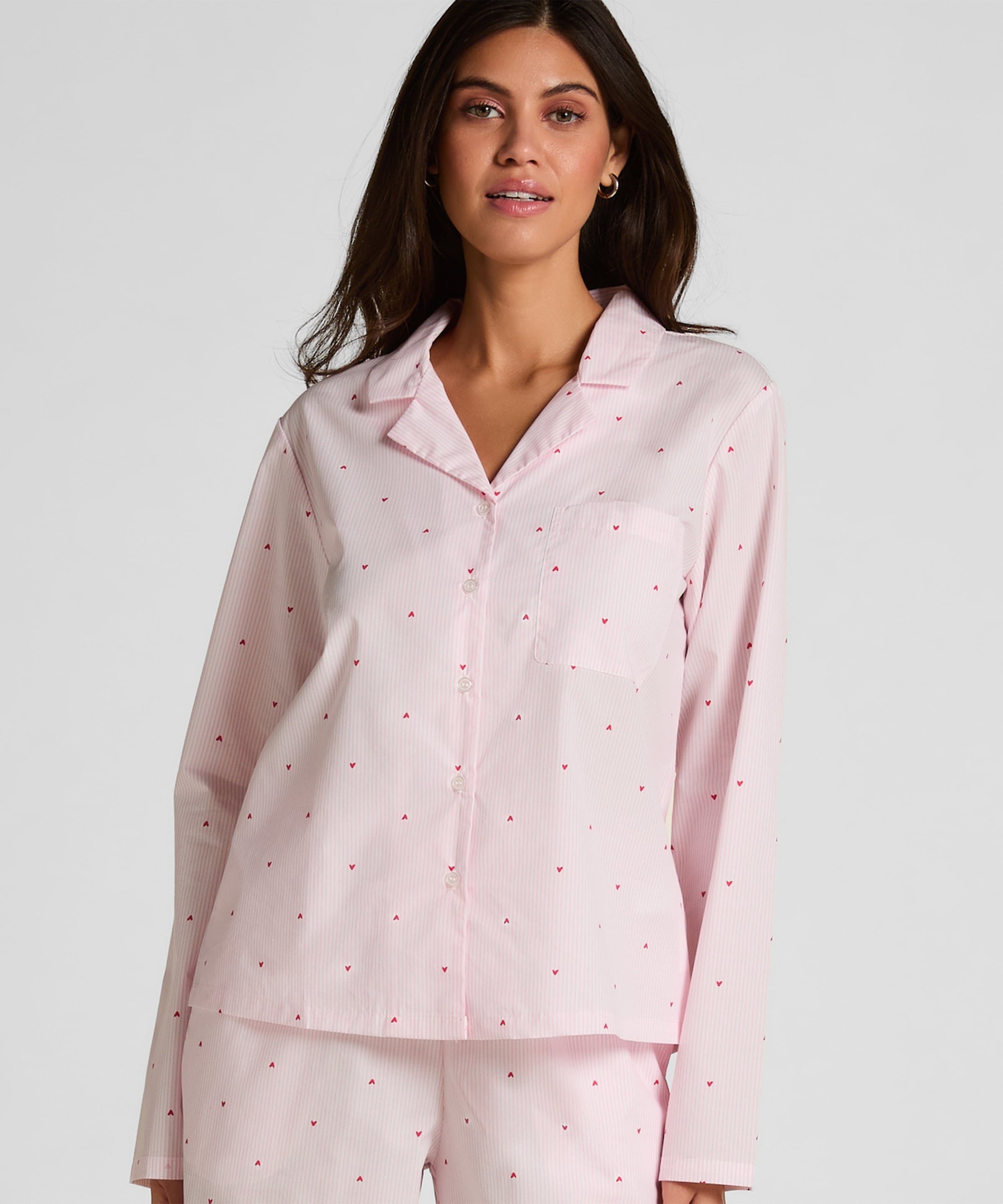 Hunkemöller Pyjama "Jacket Cotton"