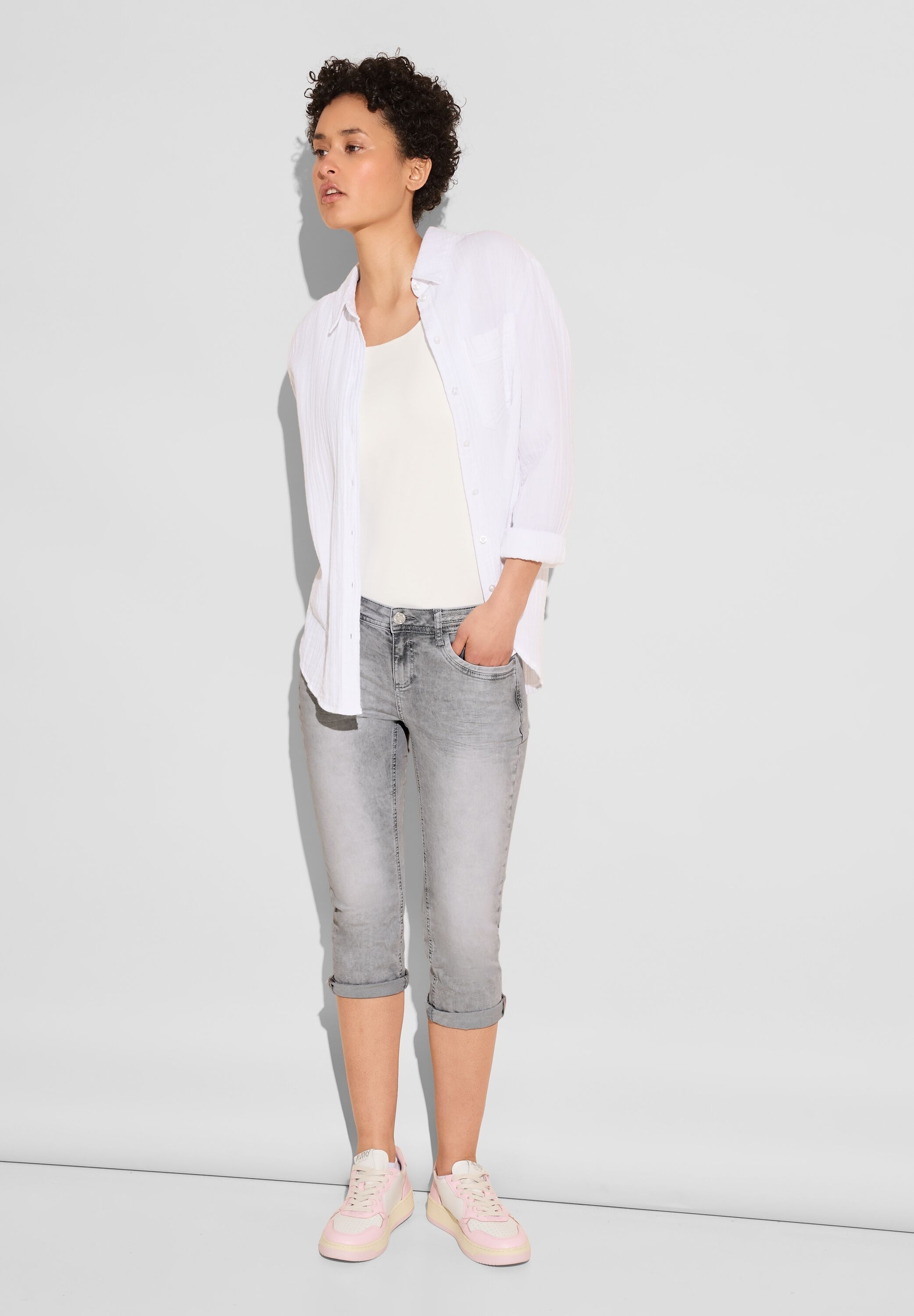 STREET ONE Slim-fit-Jeans, 5-Pocket-Style