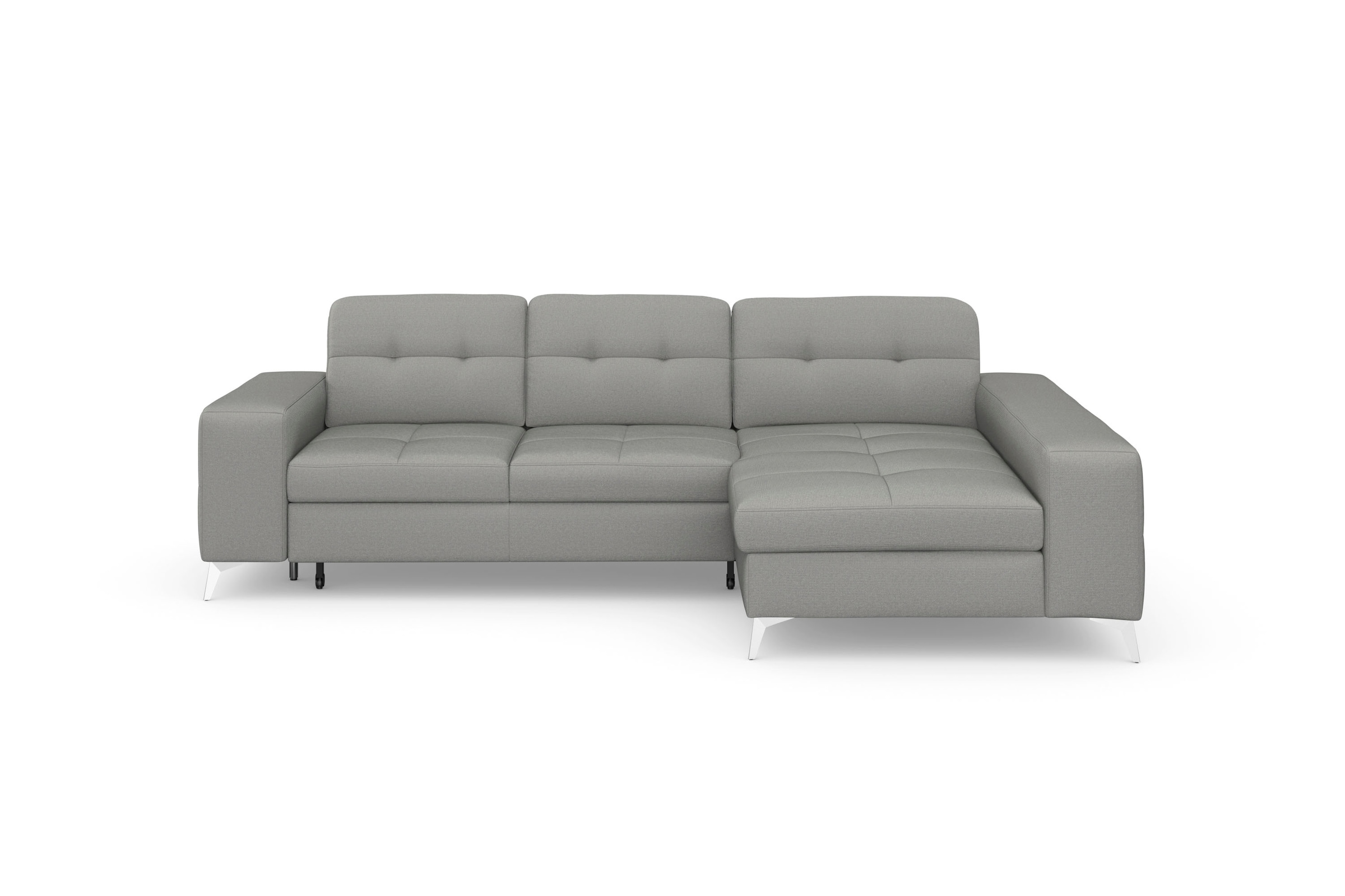 sit&more Ecksofa "Baviene L-Form" inklusive Sitztiefenverstellung & Federkern, optional Schlaffunktion