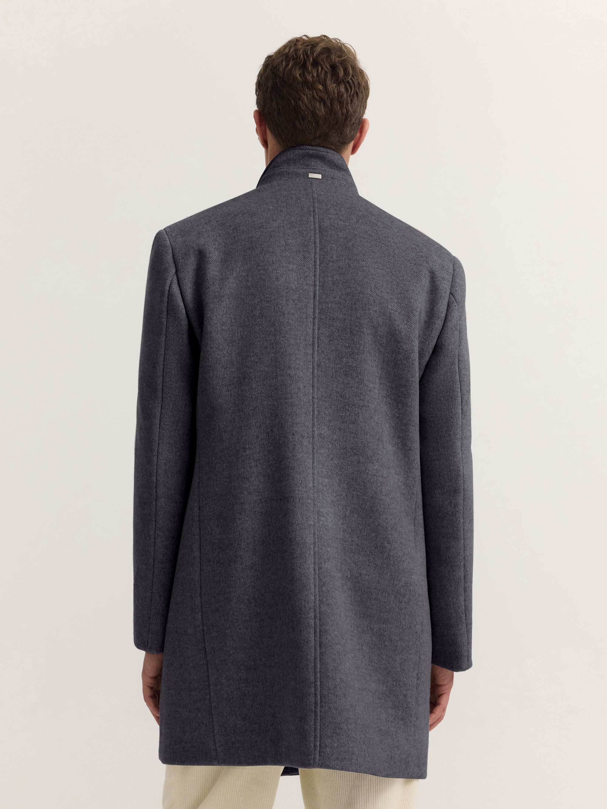 bugatti Kurzmantel »Modern Fit« Modern Fit Wollmix Stehkragen Dynamic Series
