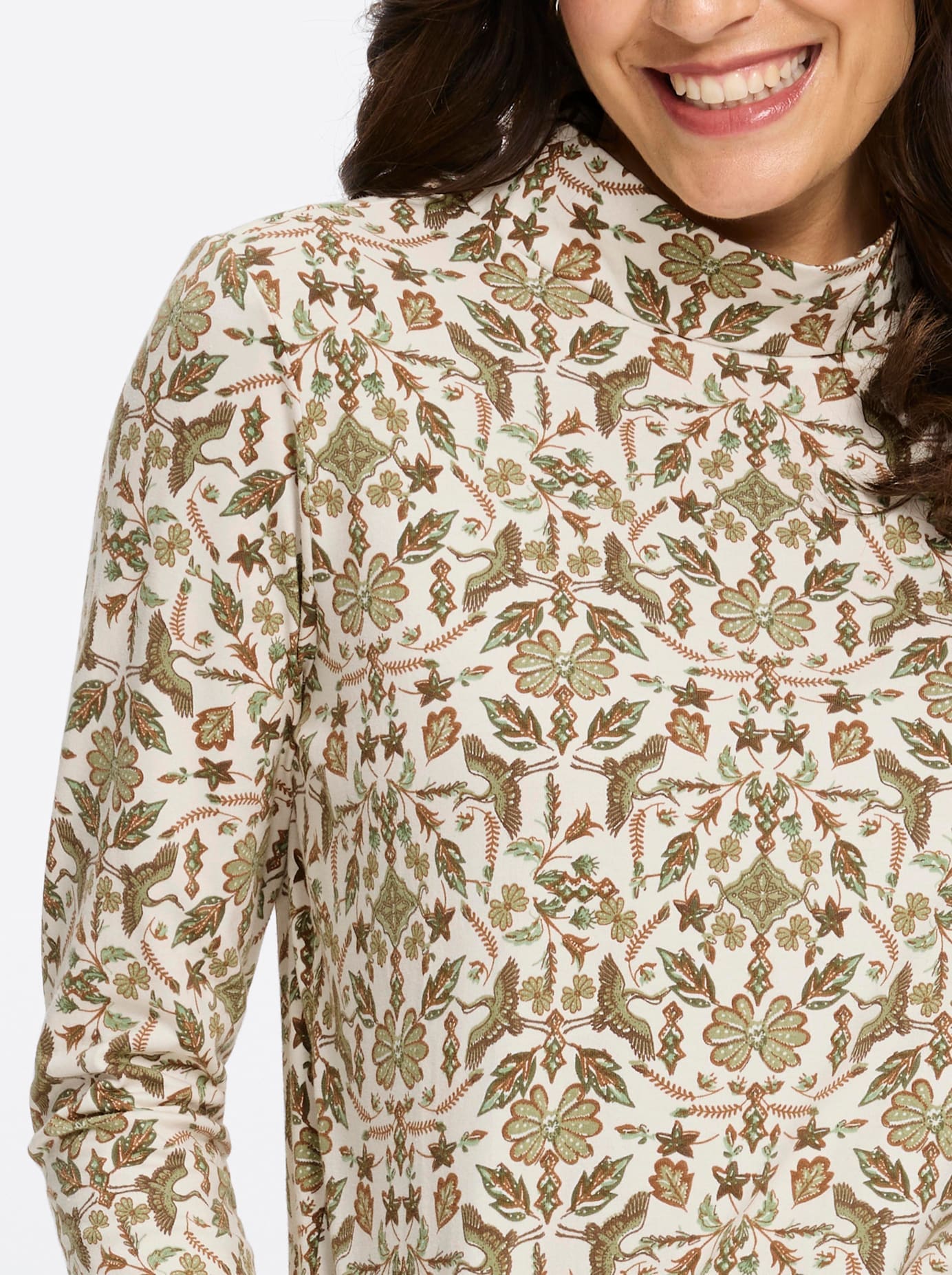 Inspirationen Stehkragenshirt »Stehkragen-Shirt« 1