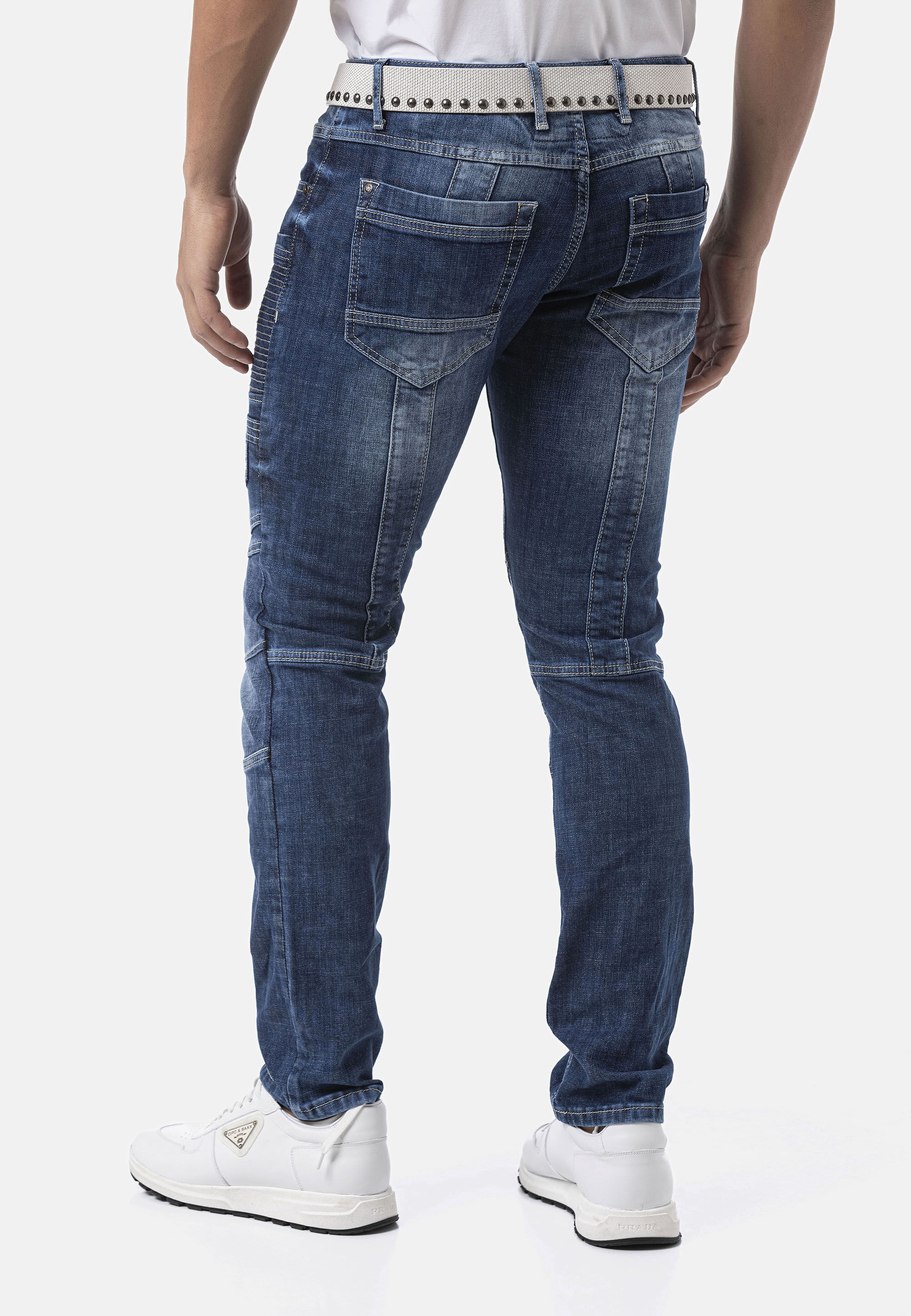 Cipo & Baxx 5-Pocket-Jeans »CD844« Jeans im Used-Look