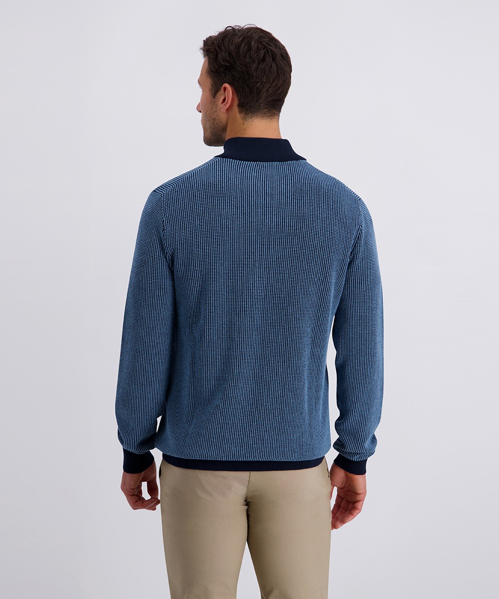 Pierre Cardin Troyer "Strick Troyer RV" Strukturmuster in Bicolour günstig online kaufen