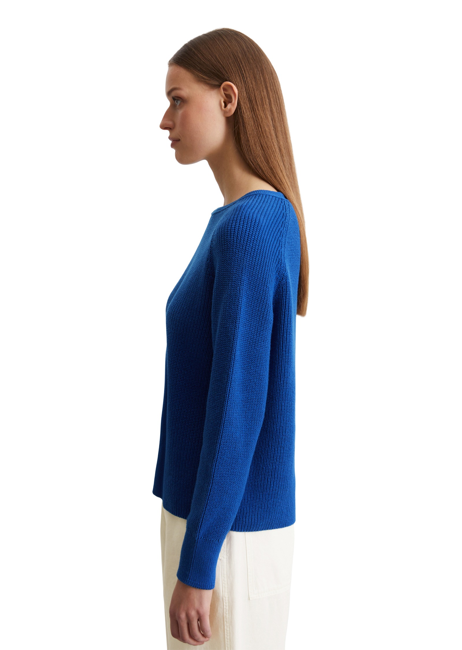 Marc O'Polo Rundhalspullover »aus Heavy-Weight-Organic-Cotton«