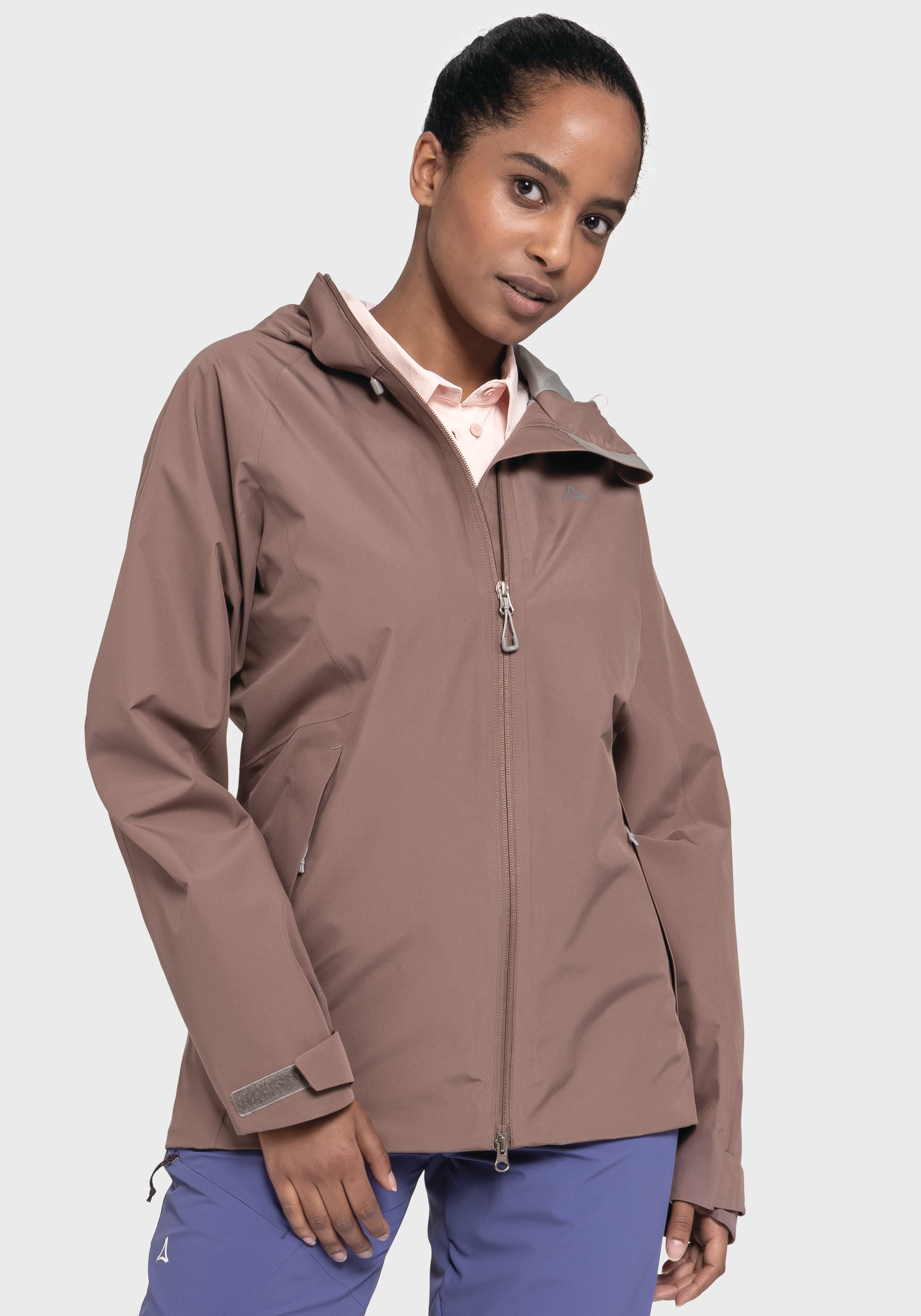 Schöffel Outdoorjacke »2L Jacket Ankelspitz L«, mit Kapuze